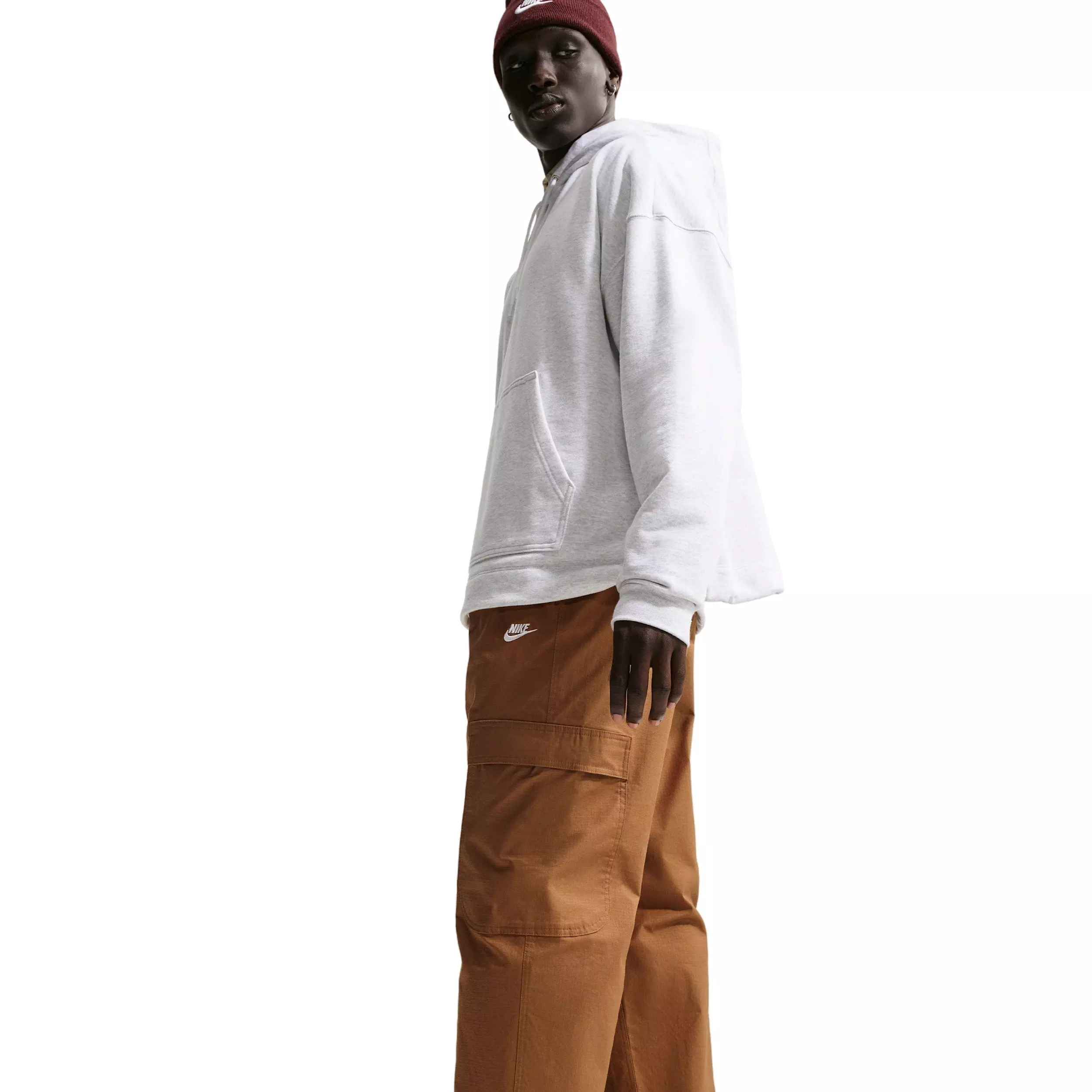 Nike Men's Sportswear Club Woven CL Cargo Pants - BROWN
