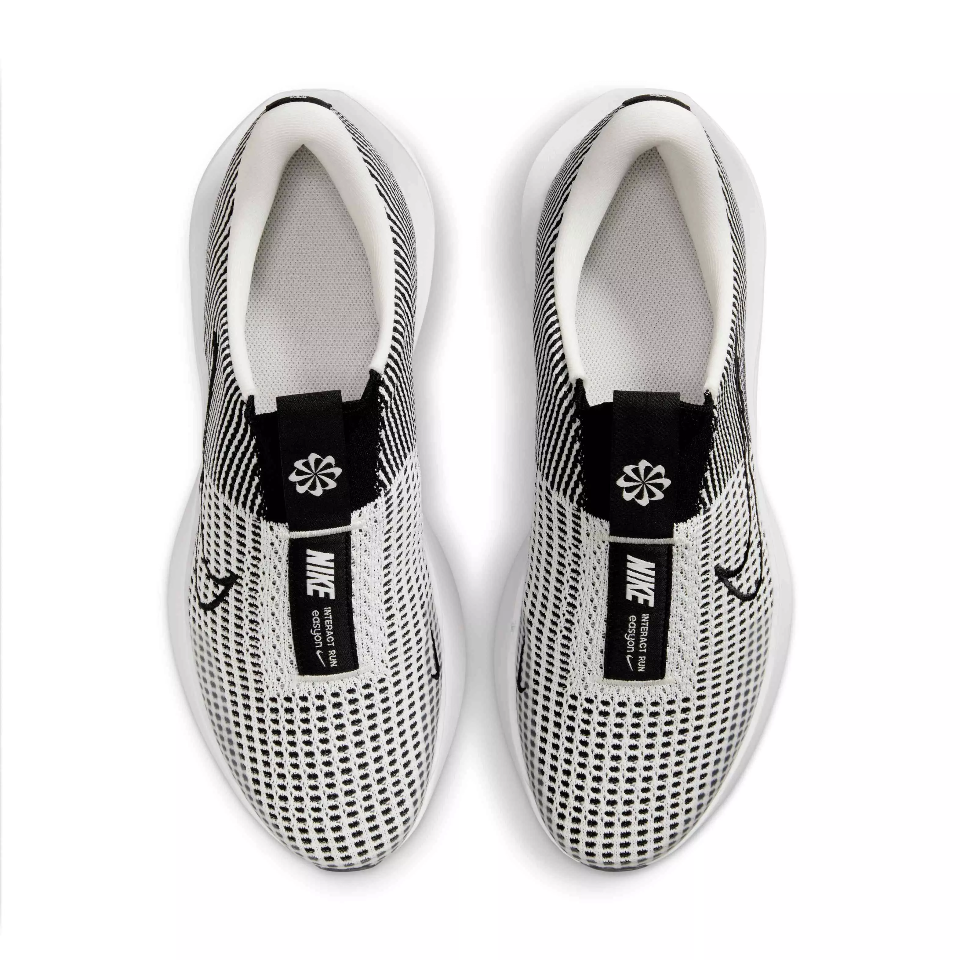 Nike Interact Run EasyOn "Phantom/White/Black" Men's Running Shoe - GREY/WHITE/BLACK