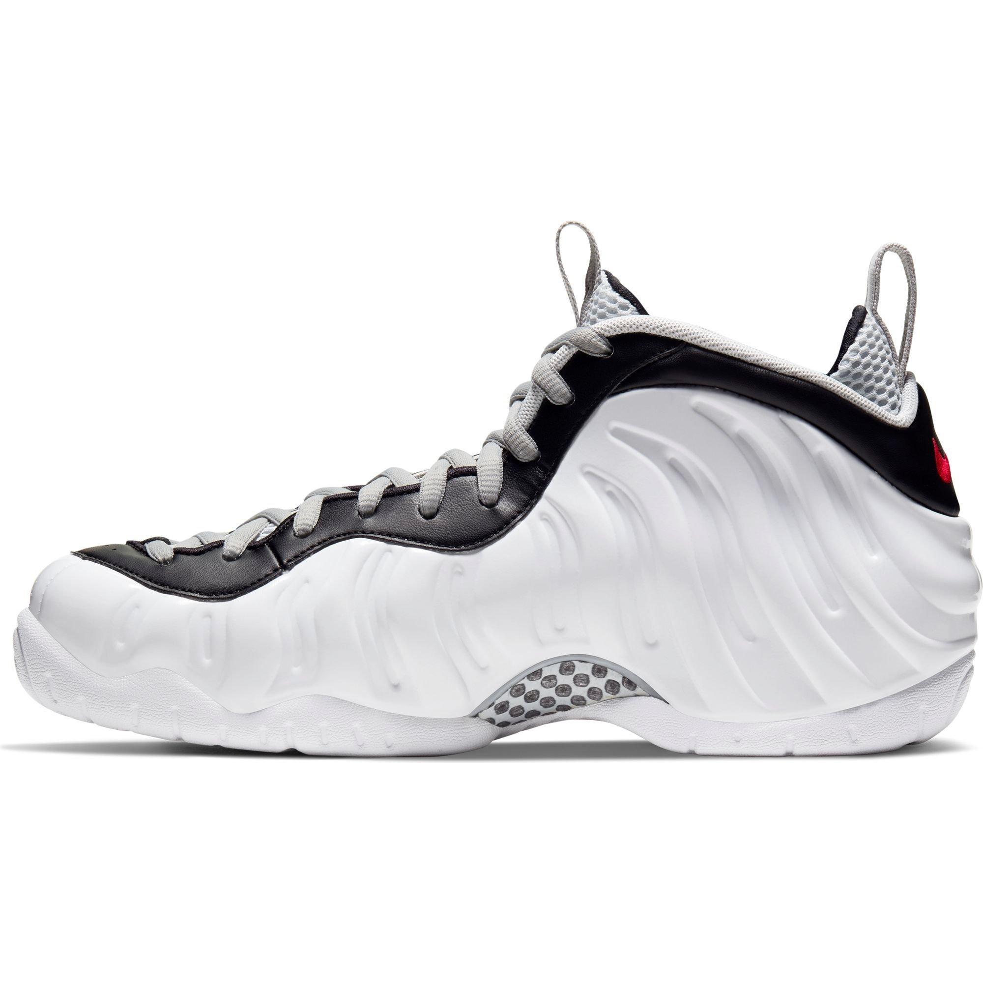 White black hot sale and red foamposites