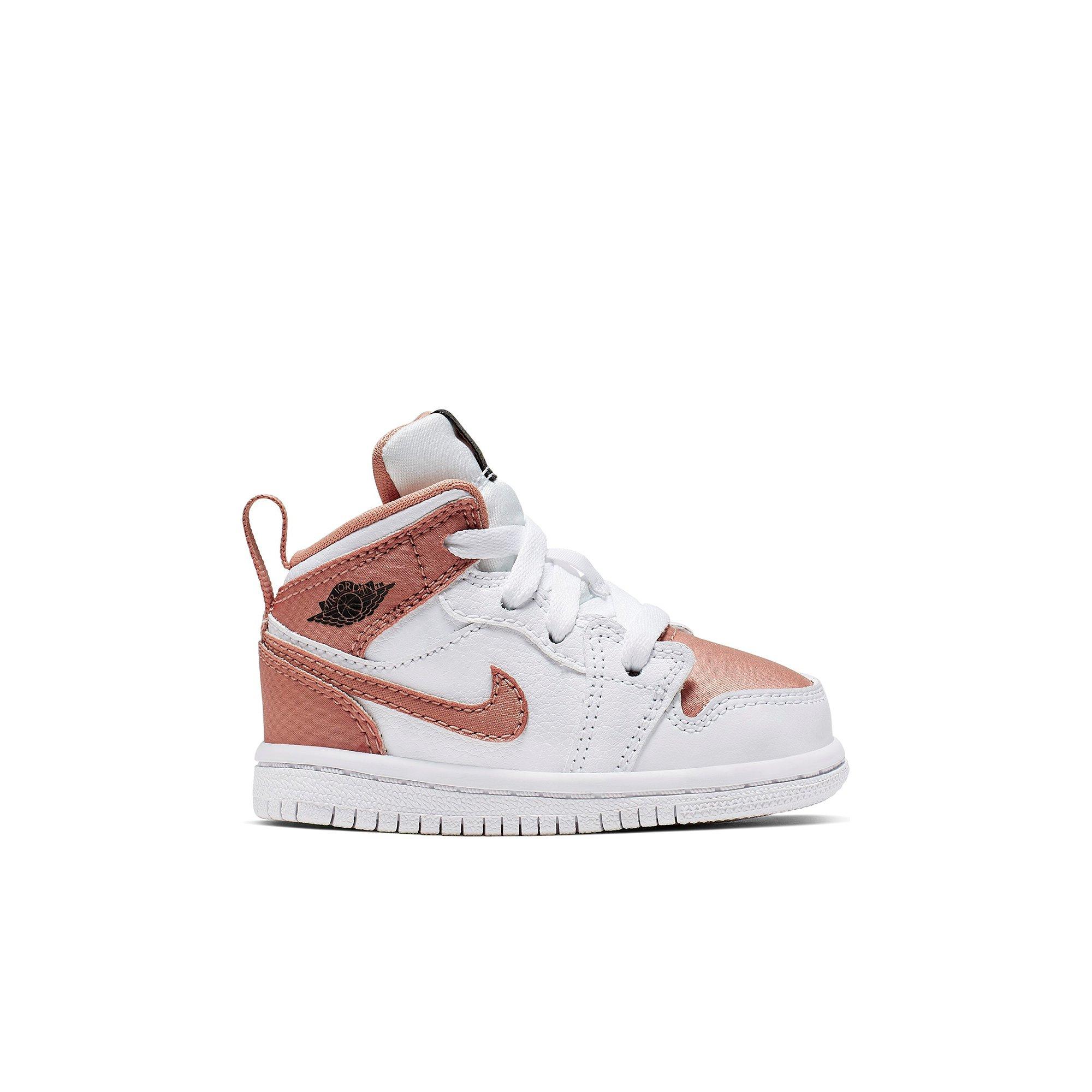 air jordan 1 white rose gold