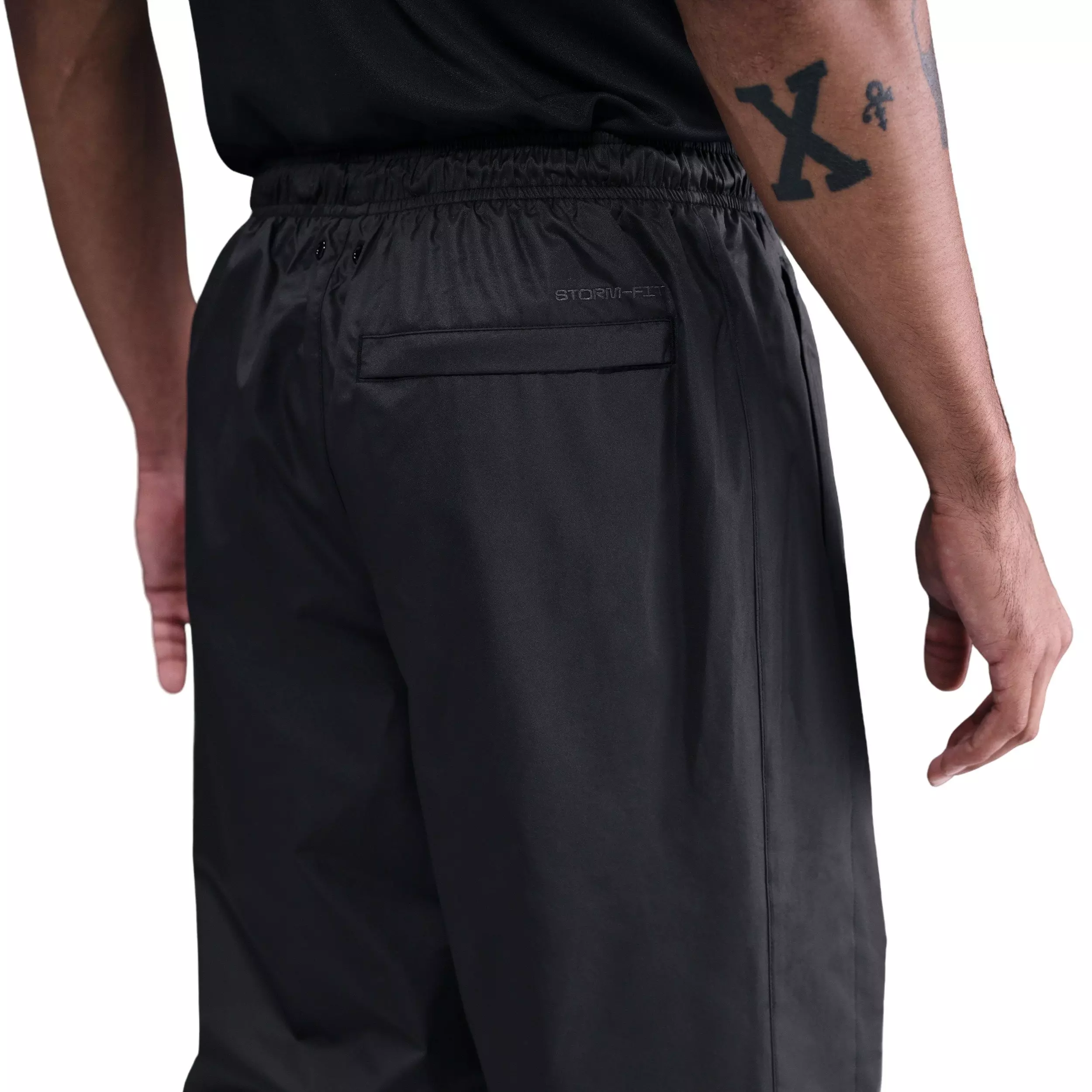 Nike Men's Windrunner Lined 26 Pants - BLACK/WHITE