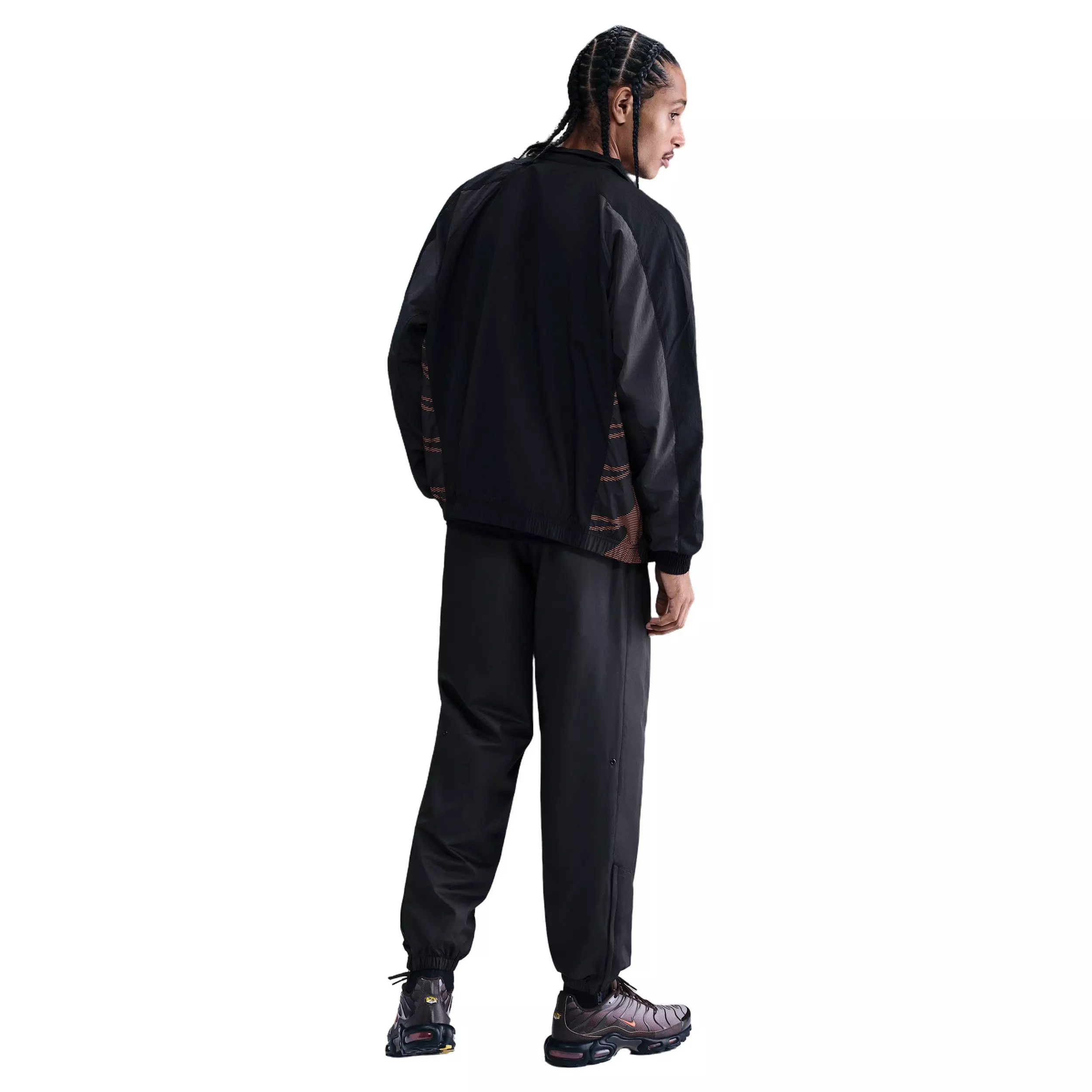 Nike Men's Windrunner Lined 26 Pants - BLACK/WHITE