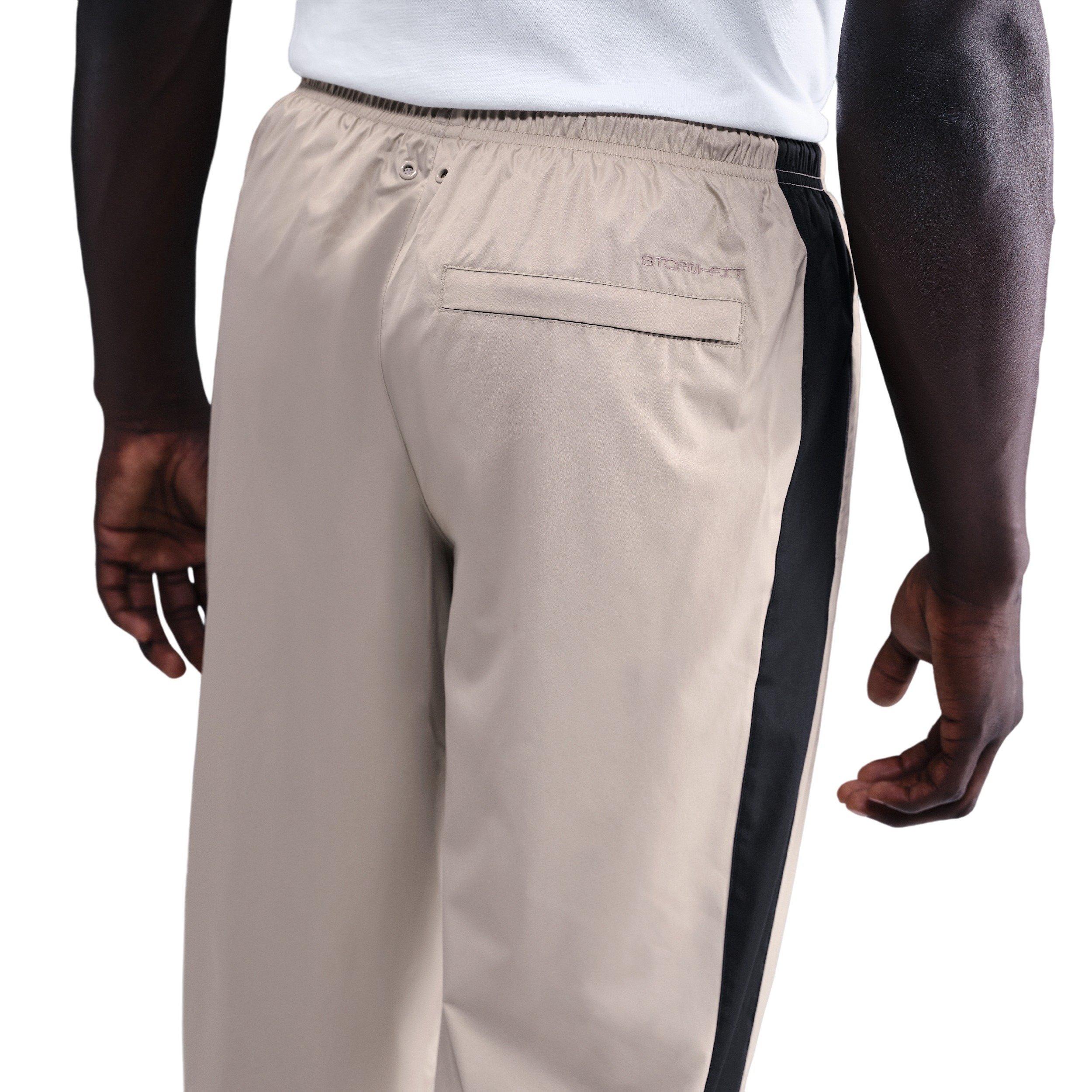 Nike Men's Windrunner Lined 26 Pants - CREAM/BLACK Thumbnail View 2