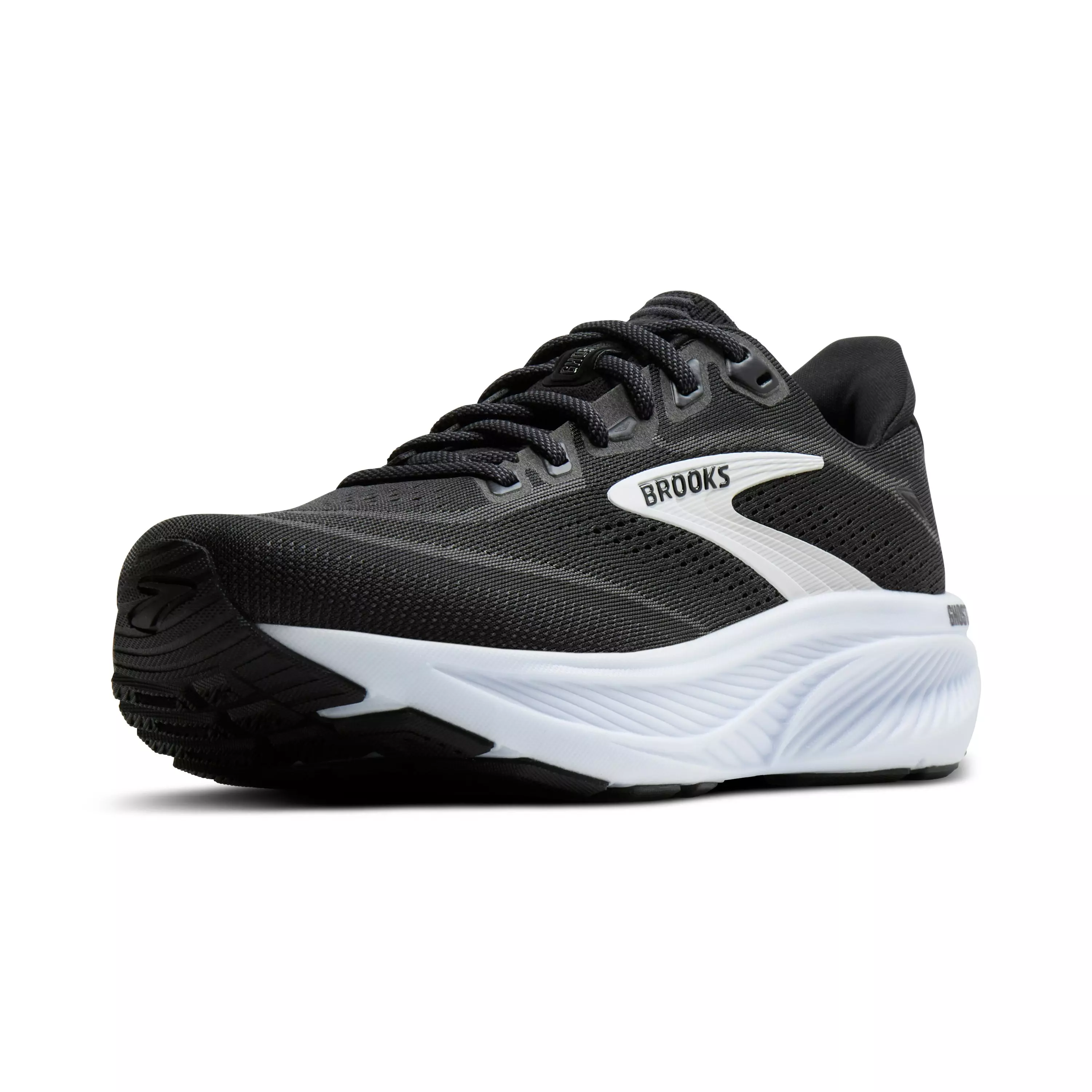 Brooks Ghost 18 "Black/Grey/White" Women's Extra Wide Running Shoe - BLACK/GREY/WHITE