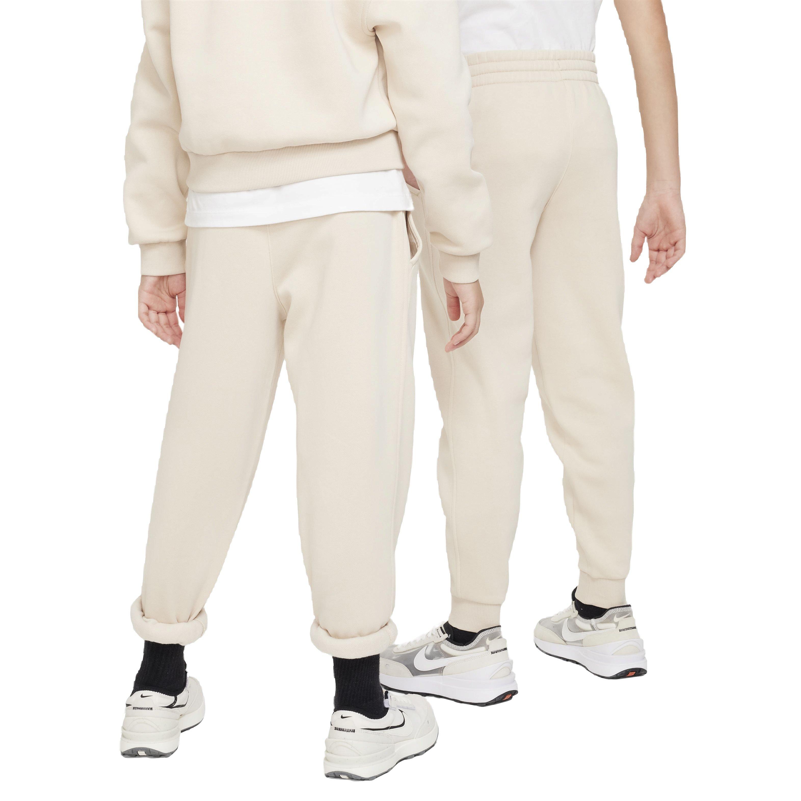 Nike Big Kids' Sportswear Club Fleece LBR Joggers - Brown - BROWN Thumbnail View 2