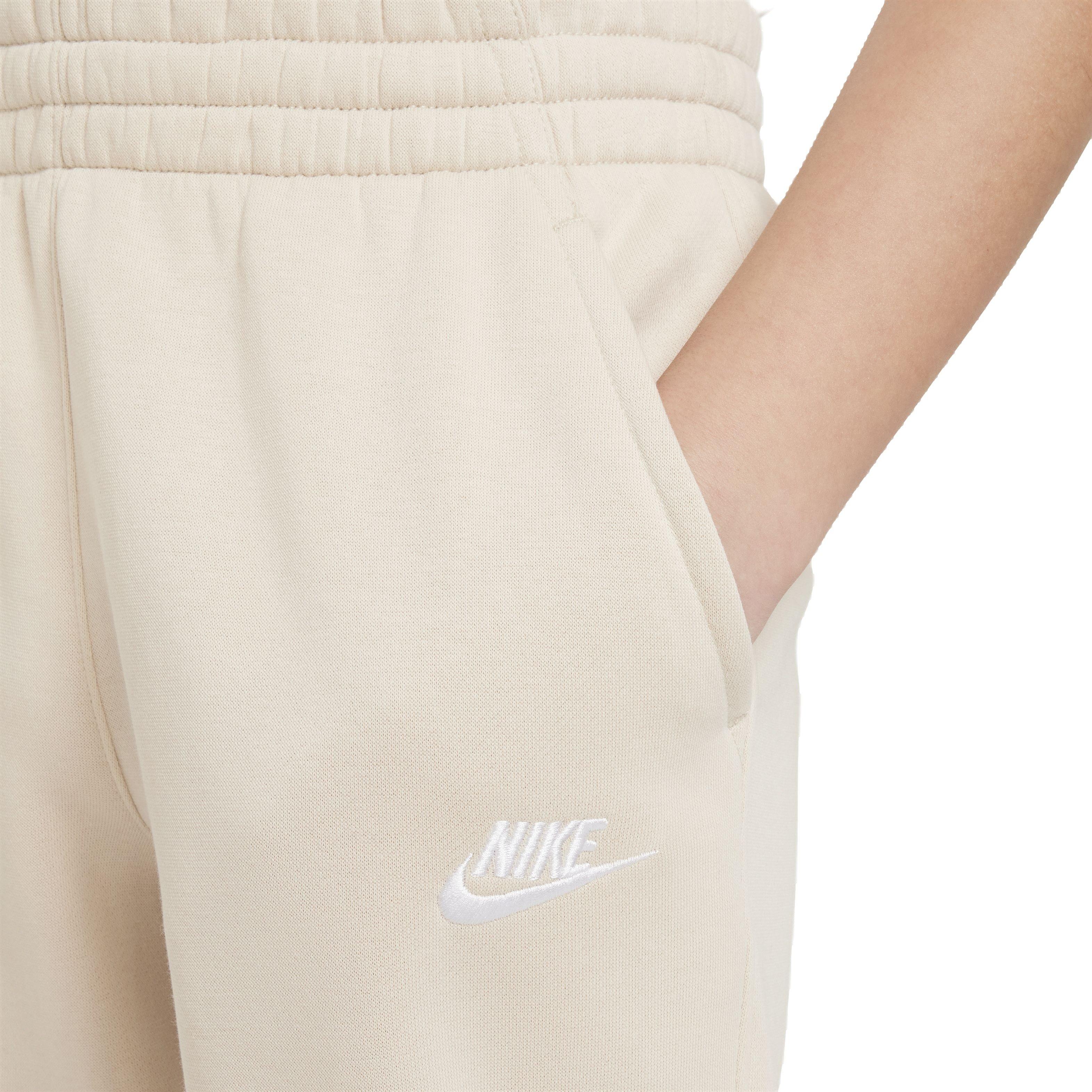 Nike Big Kids' Sportswear Club Fleece LBR Joggers - Brown - BROWN Thumbnail View 4