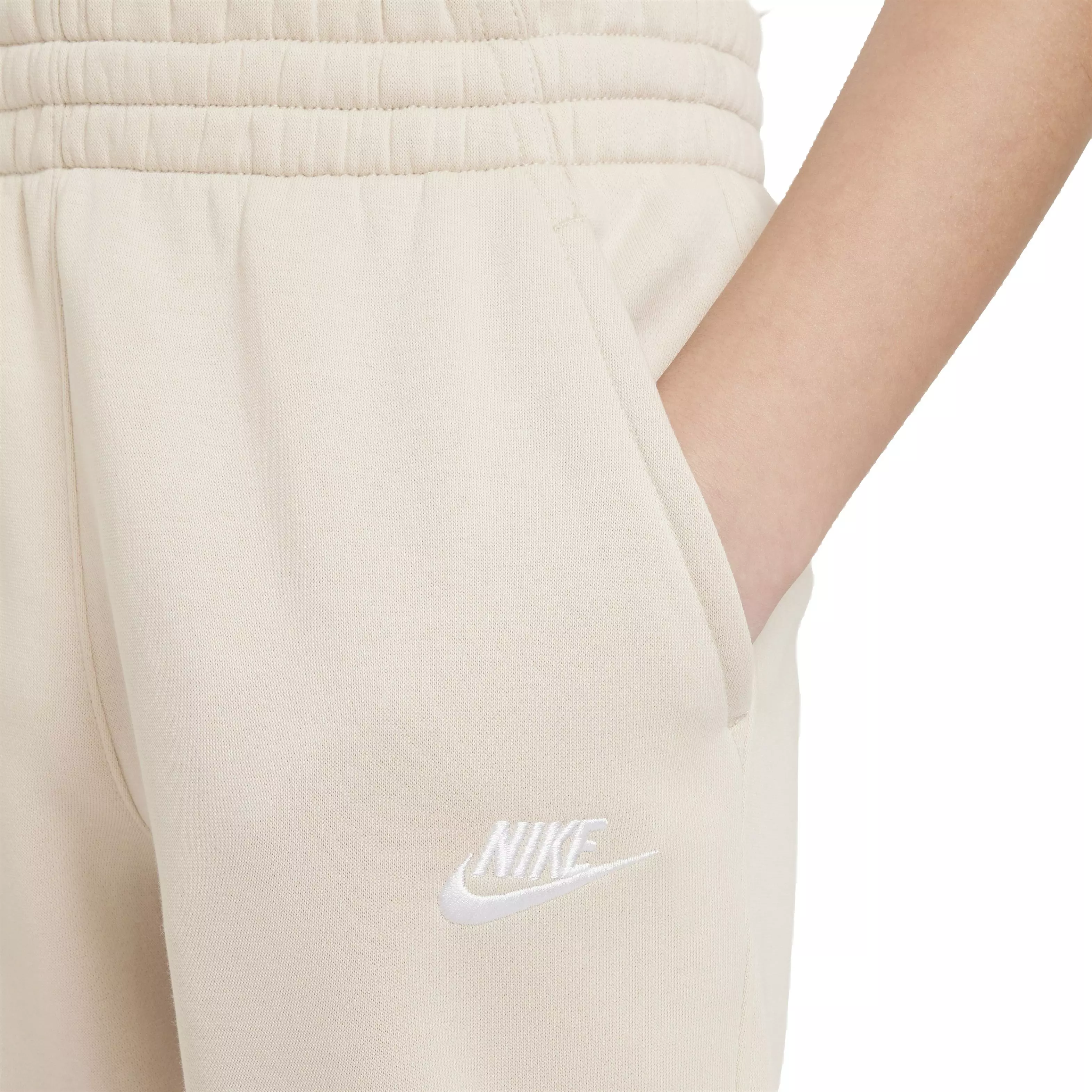 Nike Big Kids' Sportswear Club Fleece LBR Joggers -Brown - BROWN
