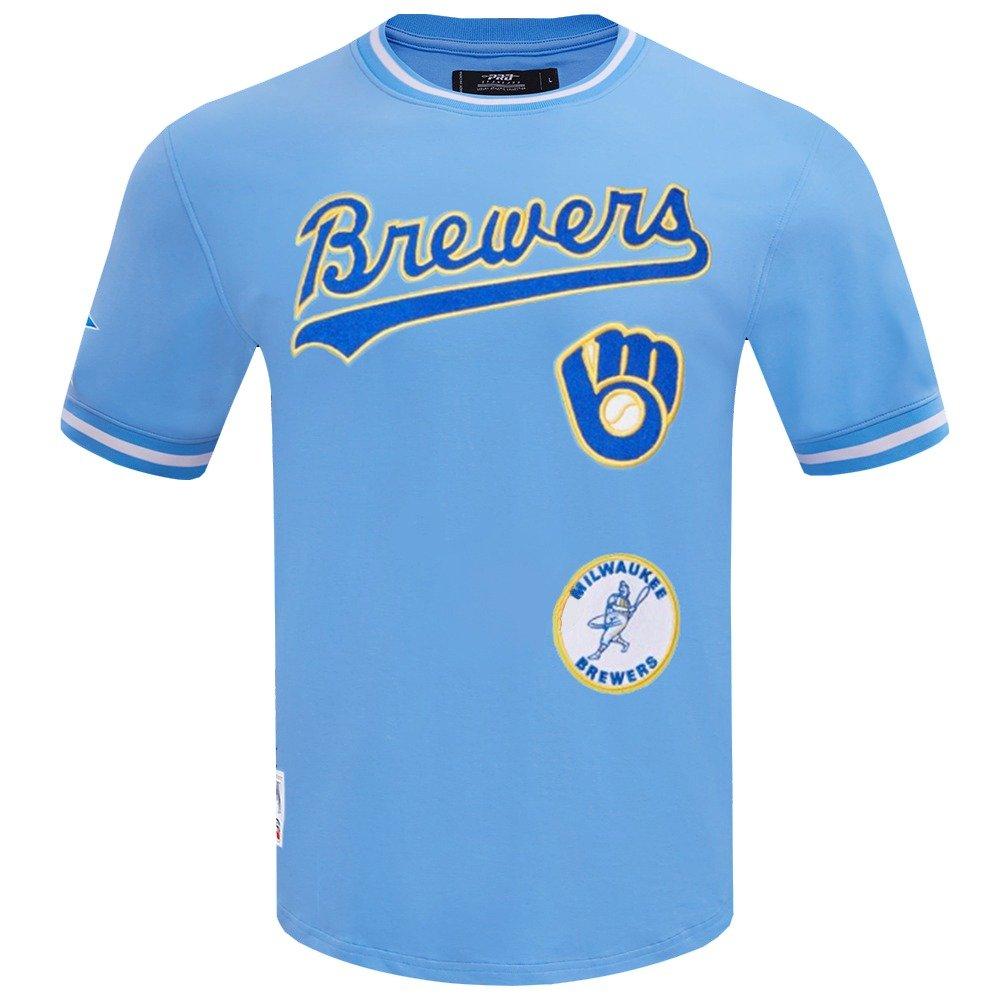 Powder Blue Jersey Mlb Brewers Gear Pro Standard Men's MLB