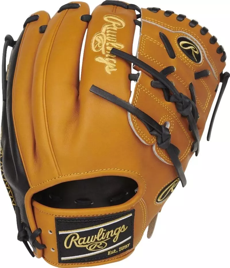 Rawlings Heart of the Hide 11.75" Infield/Pitcher's Baseball Glove - TAN/BLACK