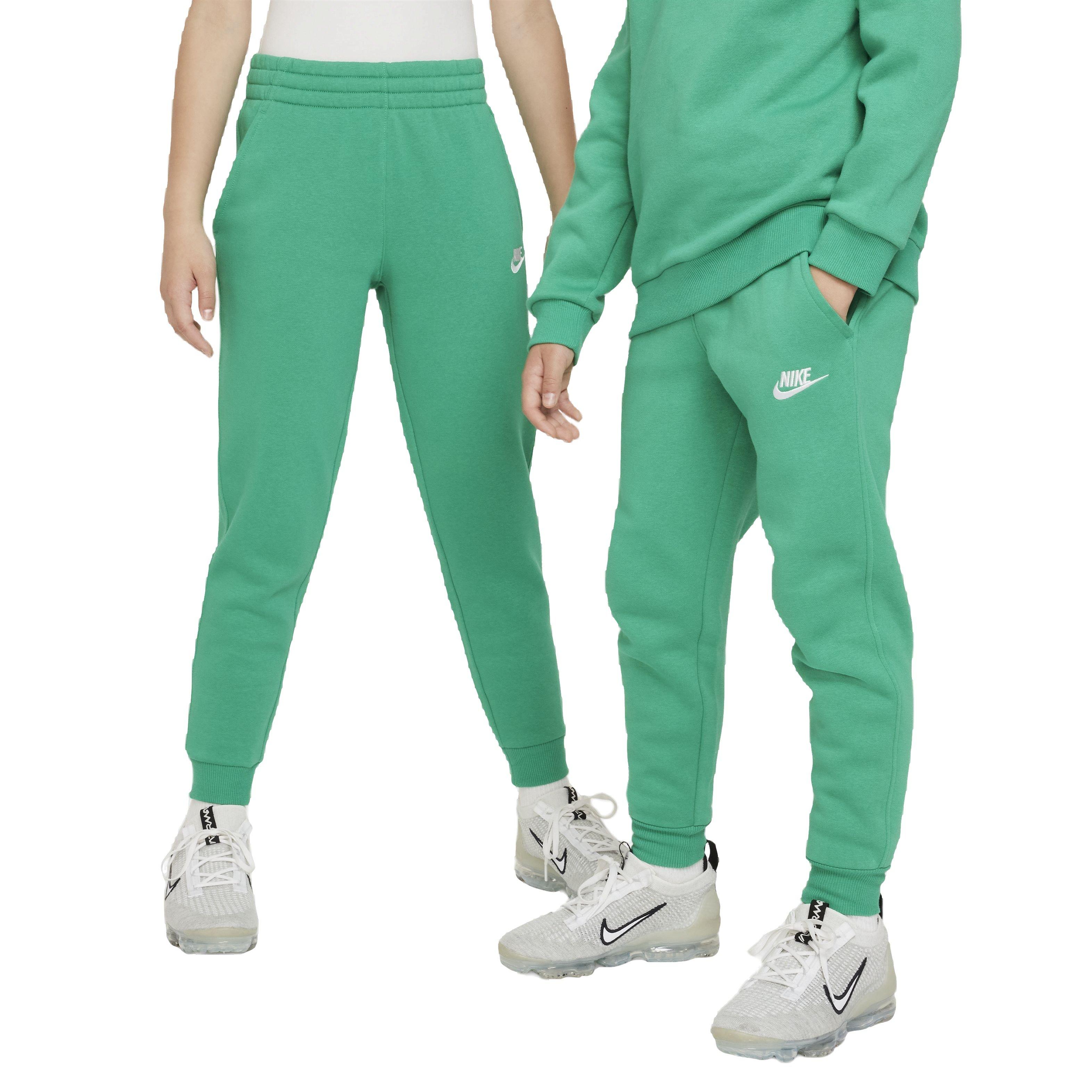 Nike Big Kids' Sportswear Club Fleece LBR Joggers -Green - GREEN Thumbnail View 1