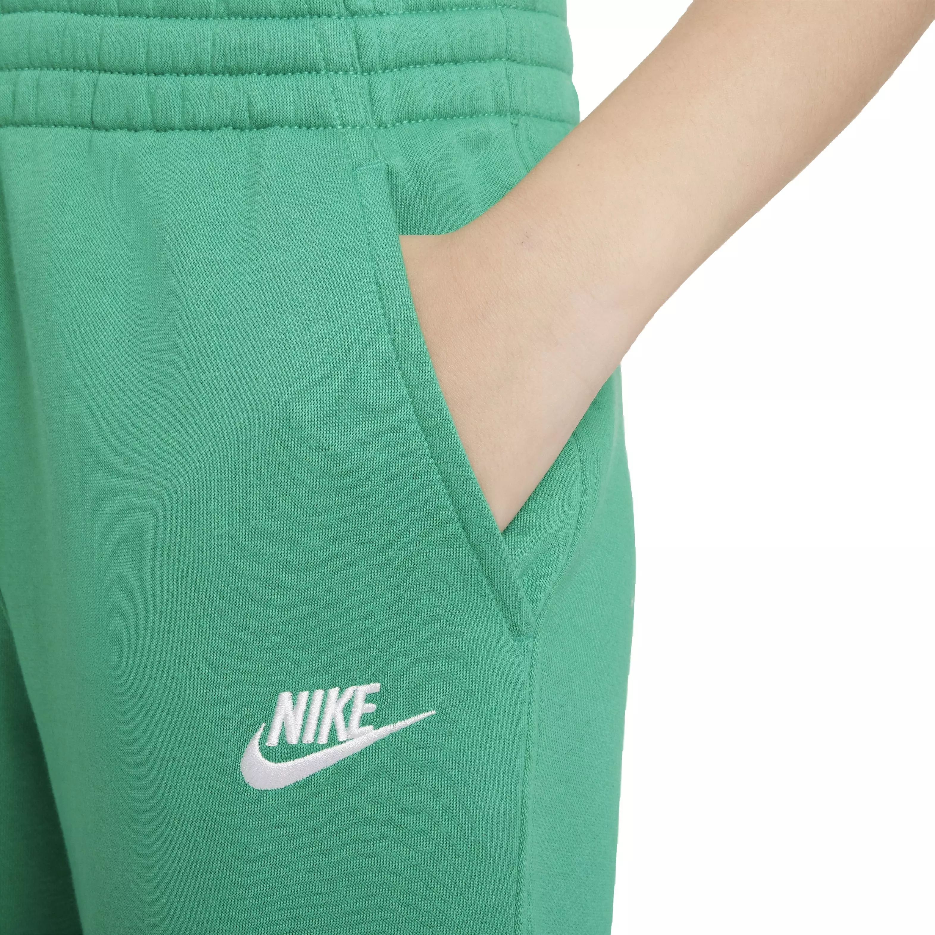 Nike Big Kids' Sportswear Club Fleece LBR Joggers -Green - GREEN