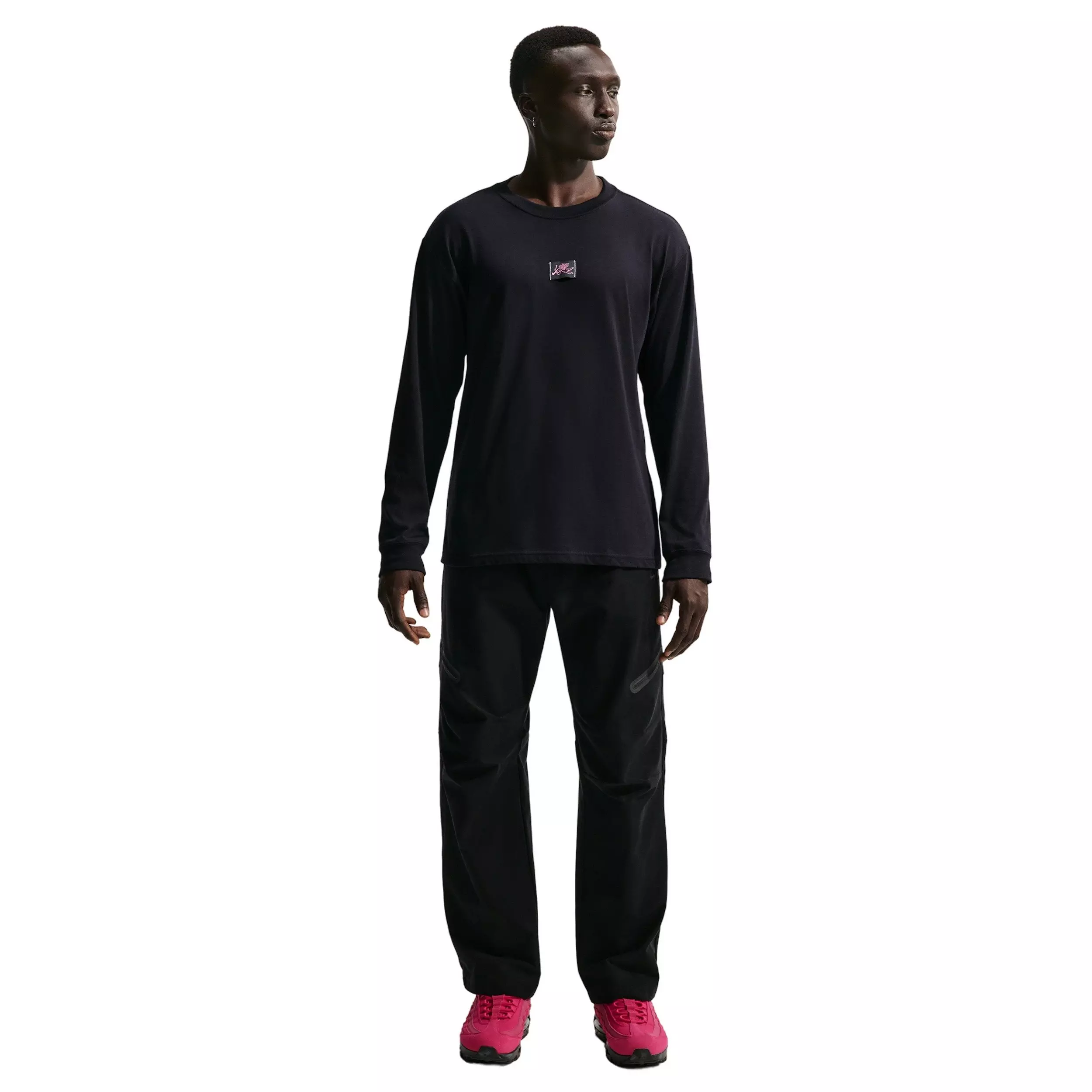 Nike Men's Sportswear LSE Love in Air VDay T-Shirt - BLACK