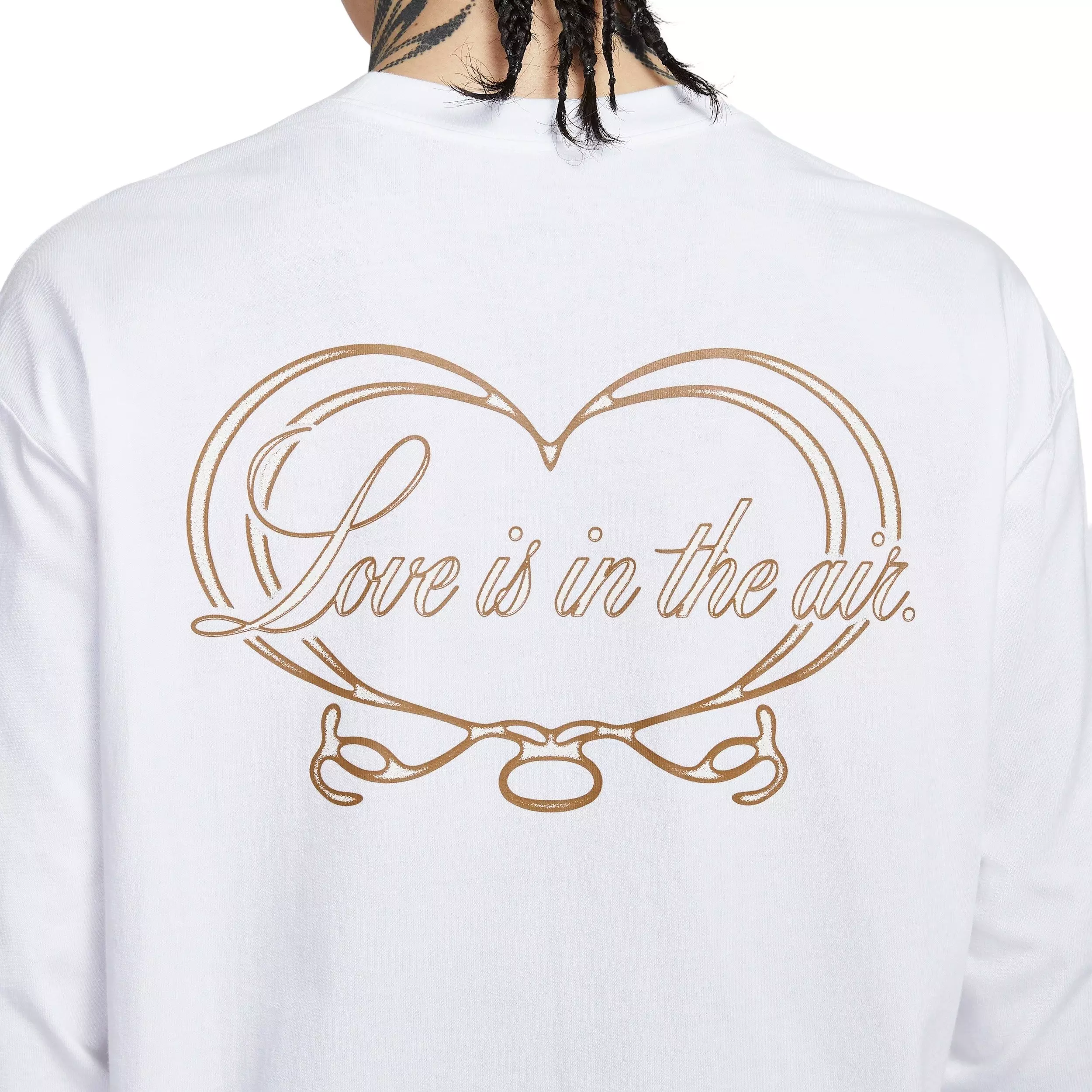 Nike Men's Sportswear LSE Love in Air VDay T-Shirt - WHITE