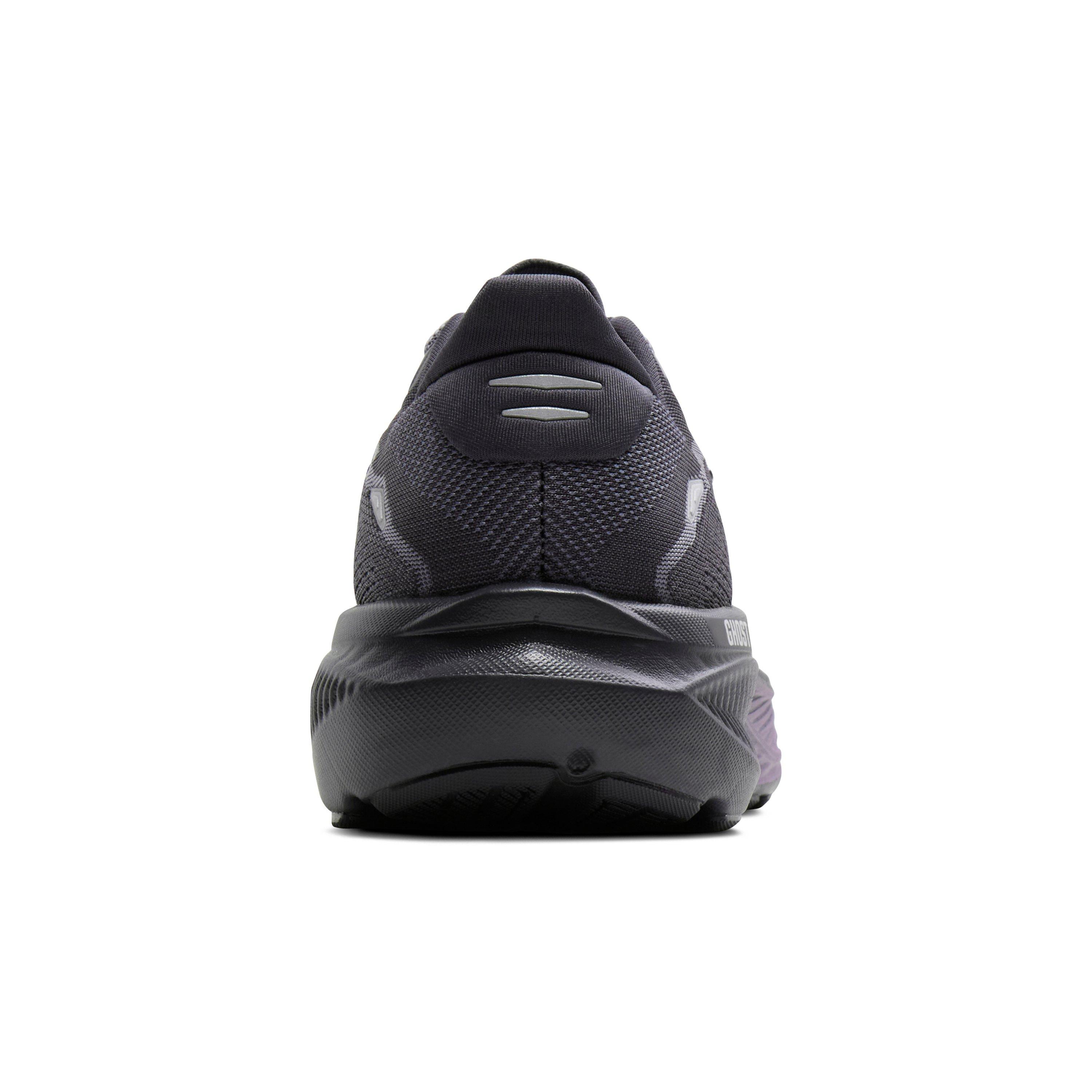 Brooks Ghost 18 "Ebony/Folkstone/Metallic" Women's Running Shoe - EBONY/FOLKSTONE/METALLIC