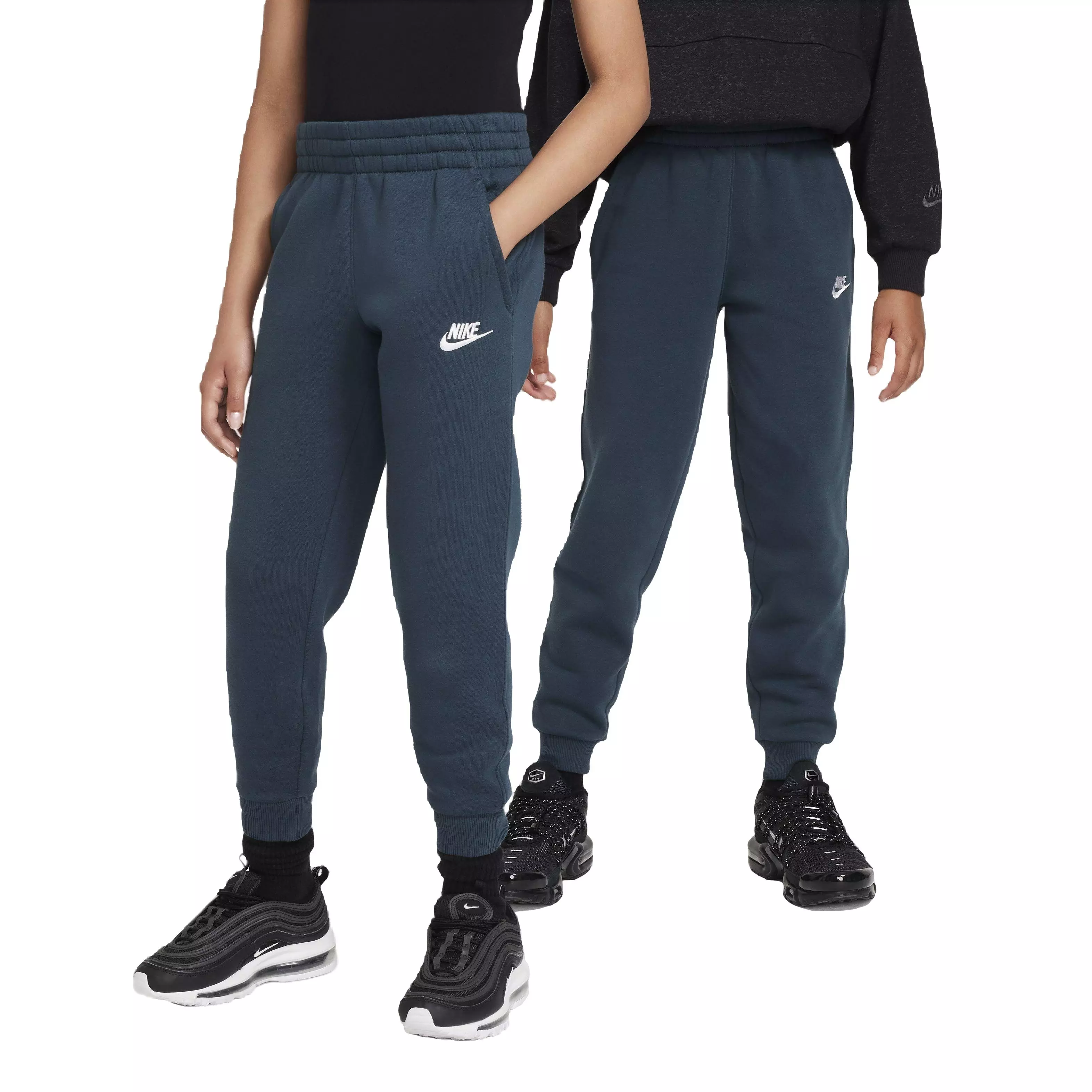 Nike Big Kids' Sportswear Club Fleece LBR Joggers -Dk Green - DK GREEN