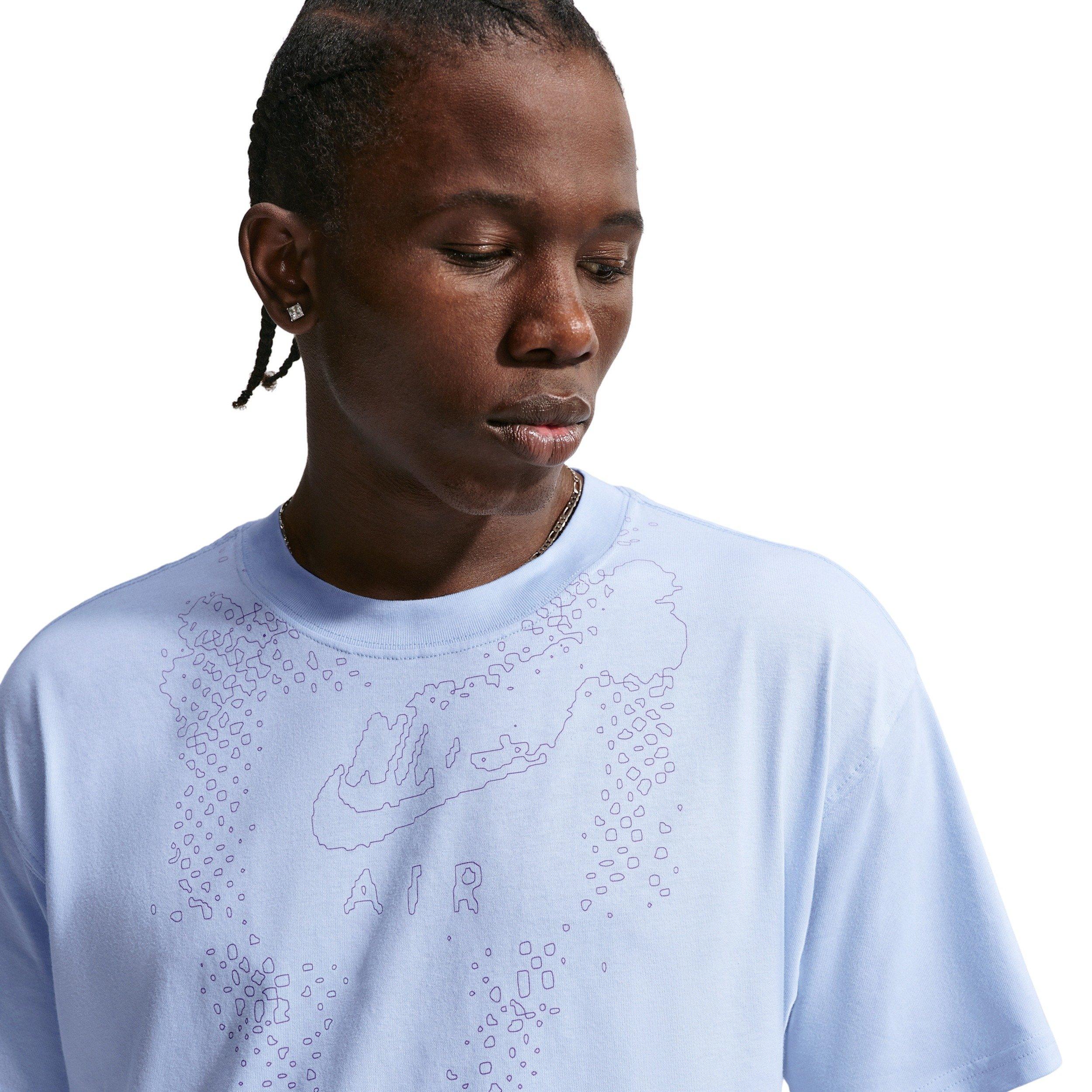 Nike Men's Sportswear Max90 AMD 2K2 T-Shirt - Blue - BLUE Thumbnail View 3