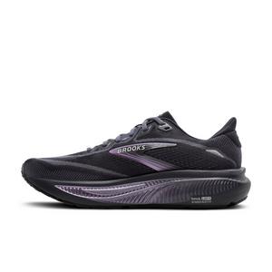 Brooks Ghost 18 "Ebony/Folkstone/Metallic" Women's Wide Running Shoe - EBONY/FOLKSTONE/METALLIC