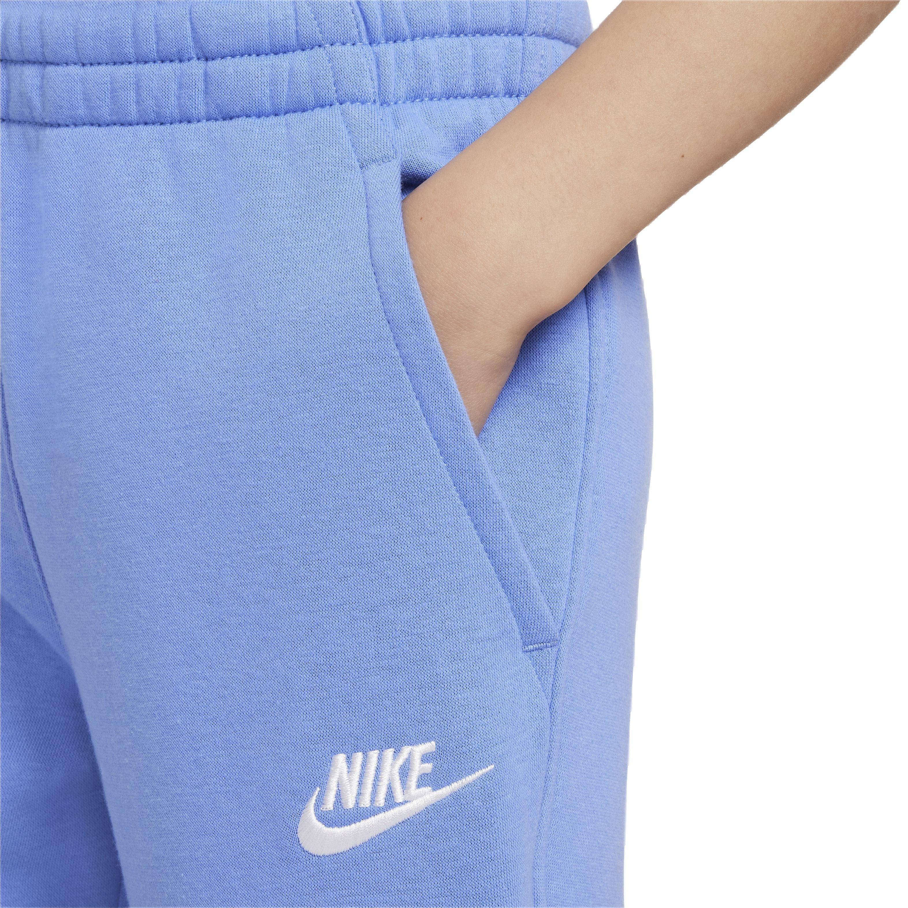 Nike Big Kids' Sportswear Club Fleece LBR Joggers -Blue - BLUE Thumbnail View 4