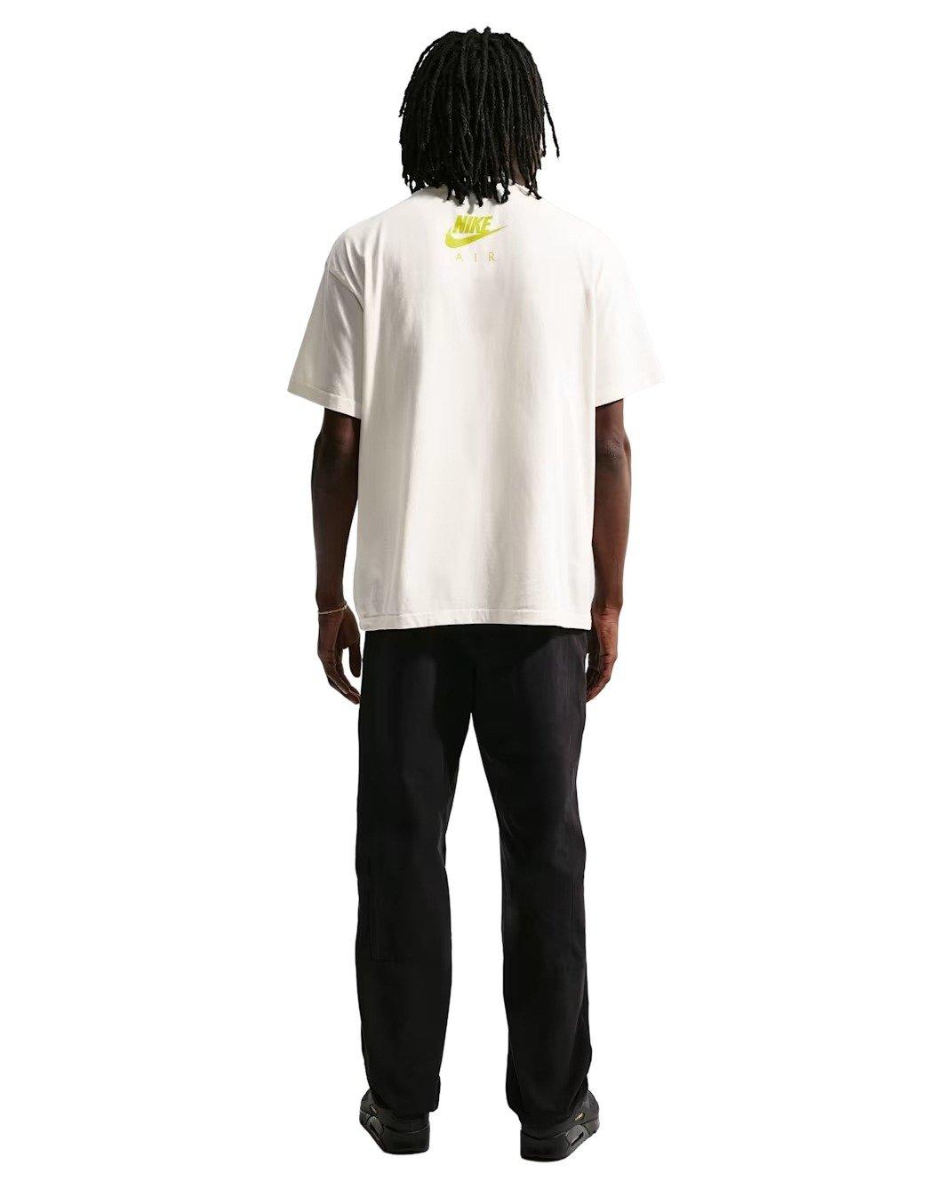 Nike Men's Sportswear Max 90 DNAR 3 Short-Sleeve T-Shirt - WHITE Thumbnail View 5