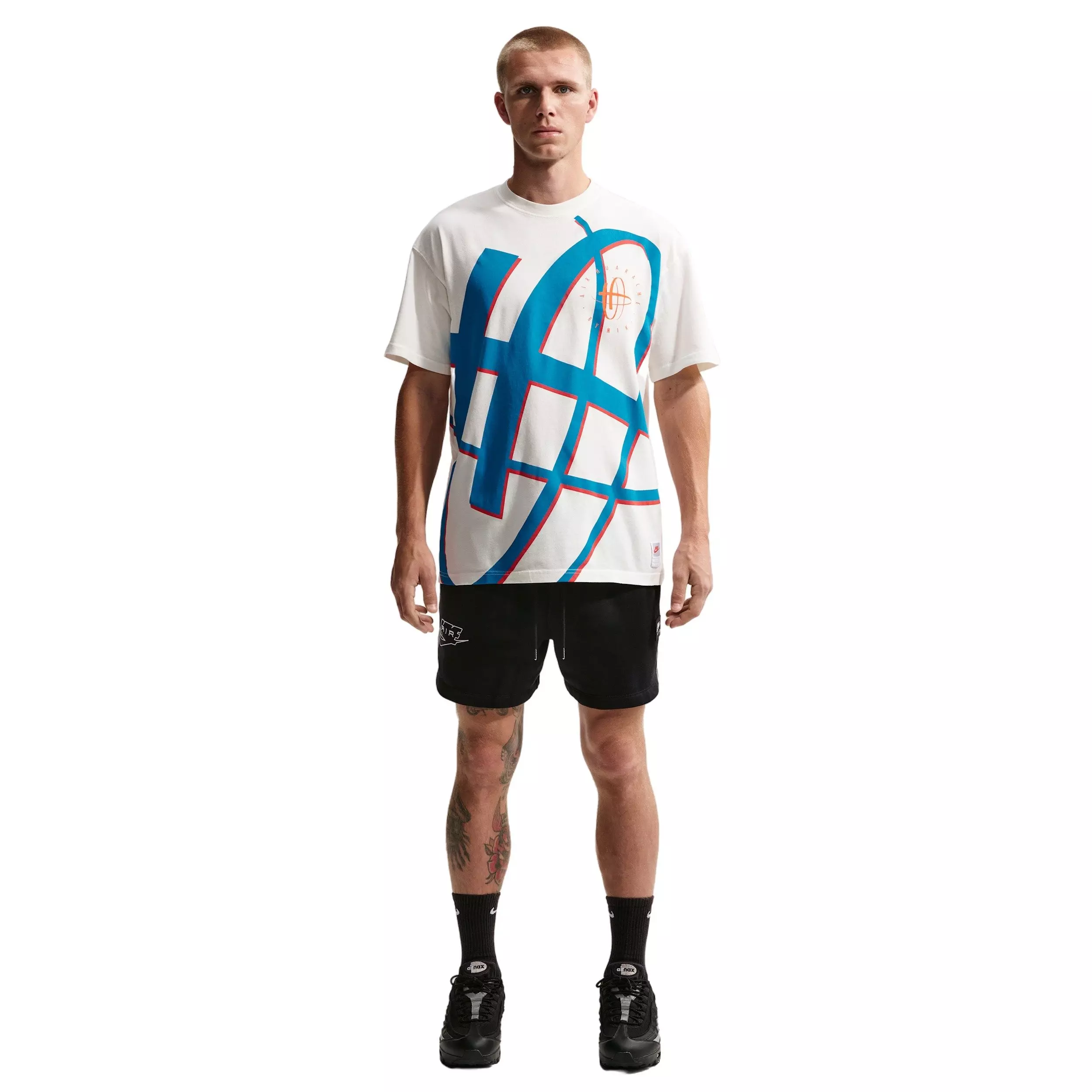 Nike Men's Sportswear Max 90 DNAR 3 Short-Sleeve T-Shirt - SAIL