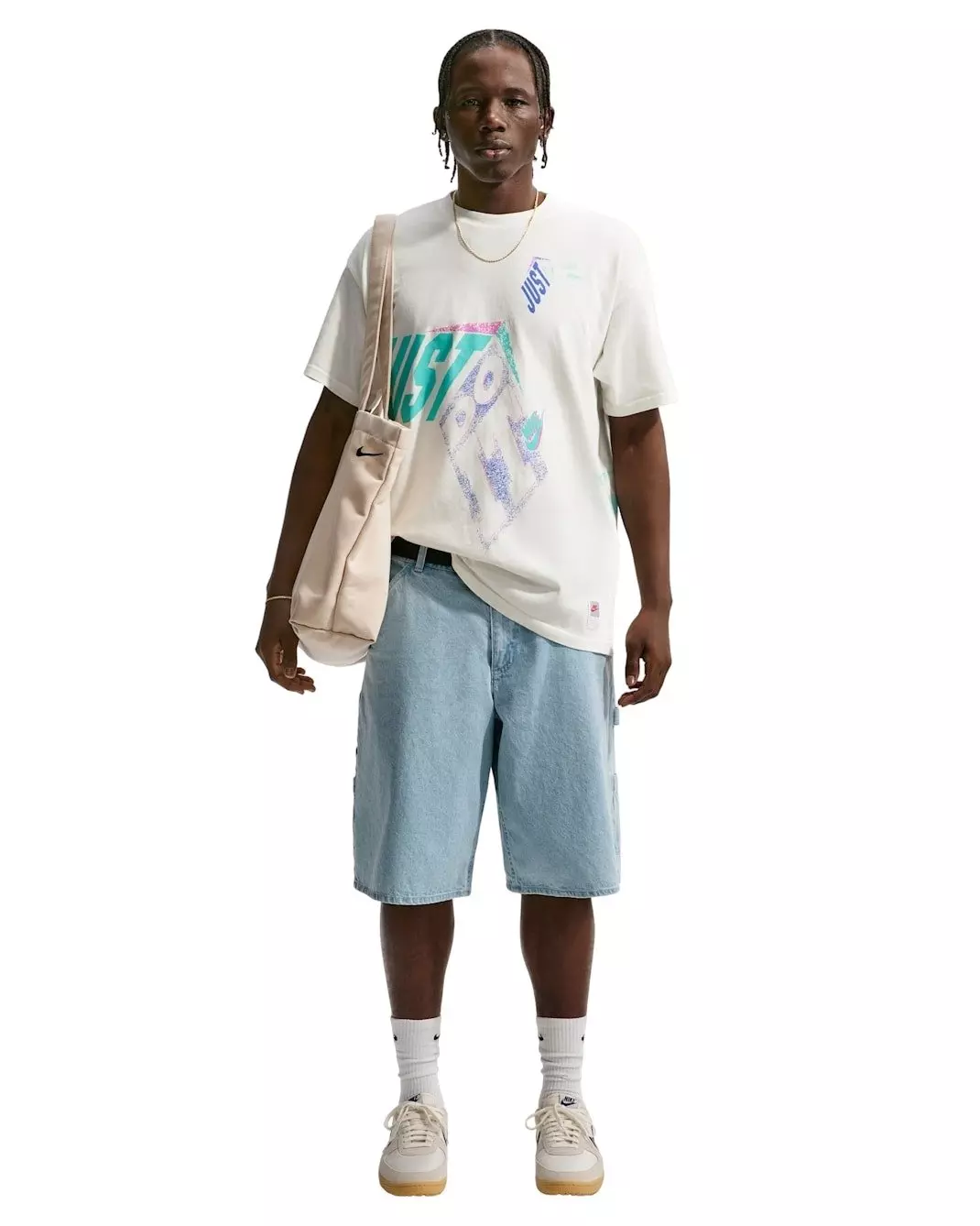 Nike Men's Sportswear Short-Sleeve Max90 DNAR4 T-Shirt - WHITE