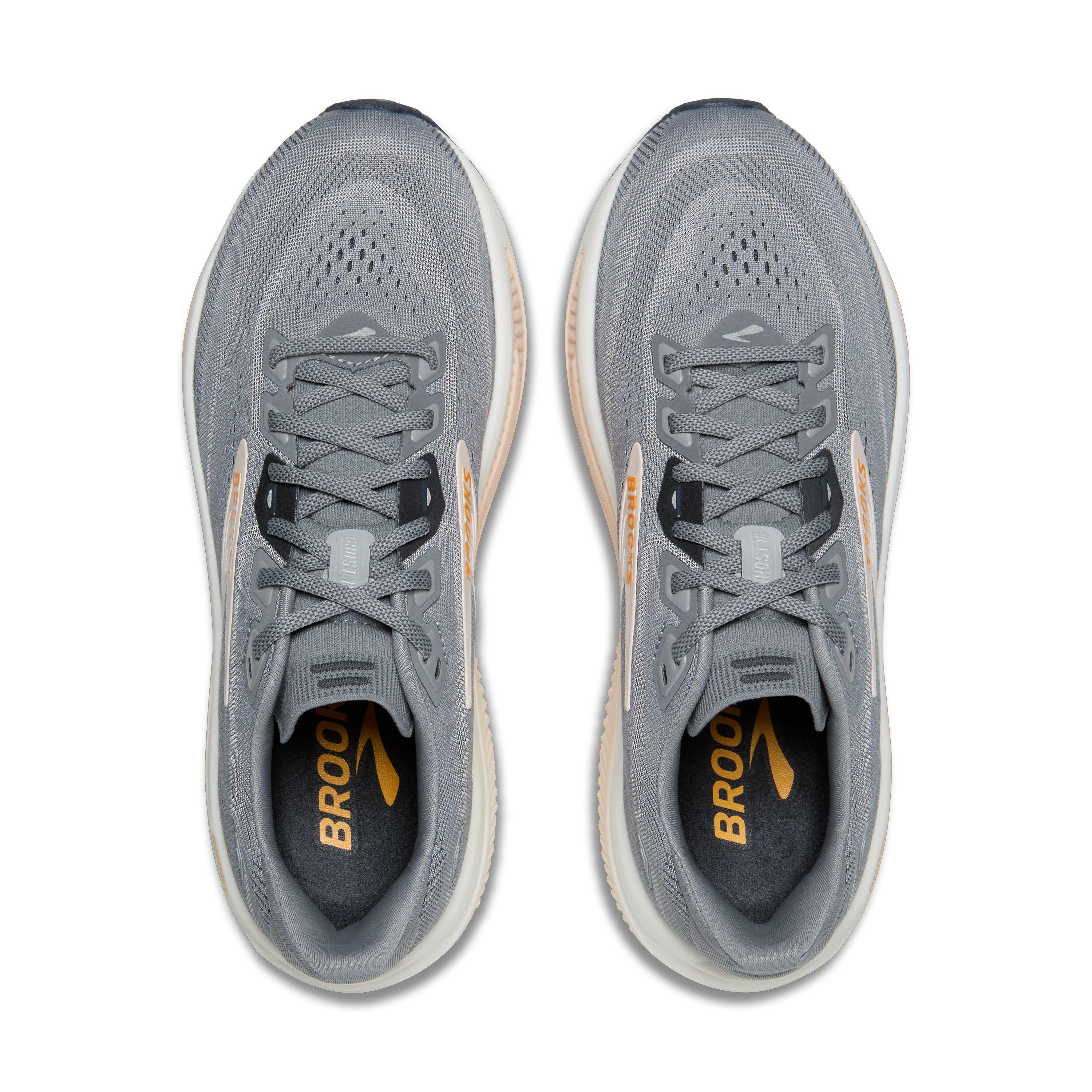 Brooks Ghost 18 "Grey/Morganite/Coconut" Women's Running Shoe - GREY/MORGANITE/COCONUT