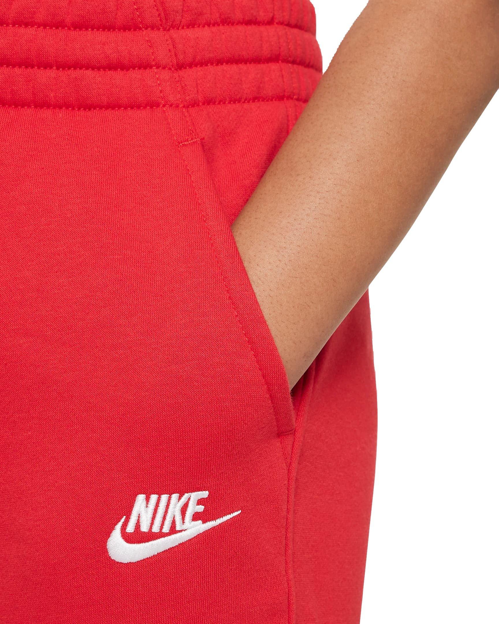 Nike Big Kids' Sportswear Club Fleece LBR Joggers - Red - RED Thumbnail View 3