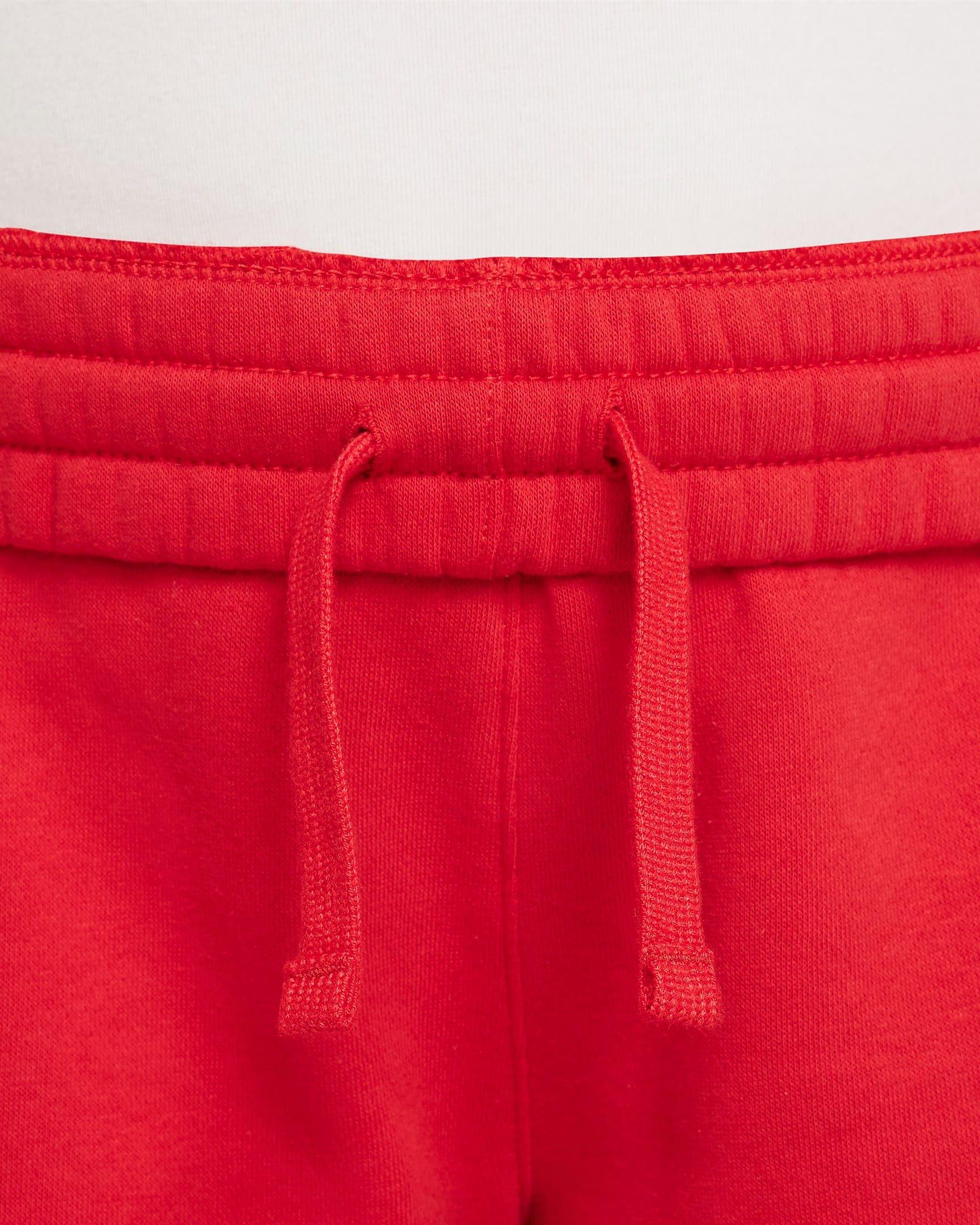 Nike Sportswear Club Fleece LBR Big Kids' Red Joggers