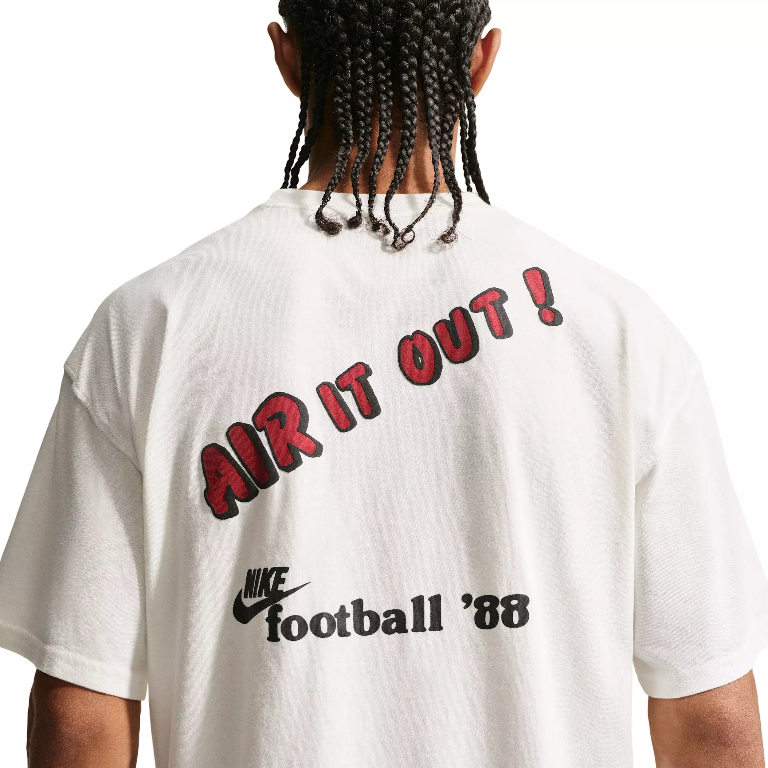 Nike Men's Sportswear Max90 DNAR5 Short-Sleeve T-Shirt - White - WHITE