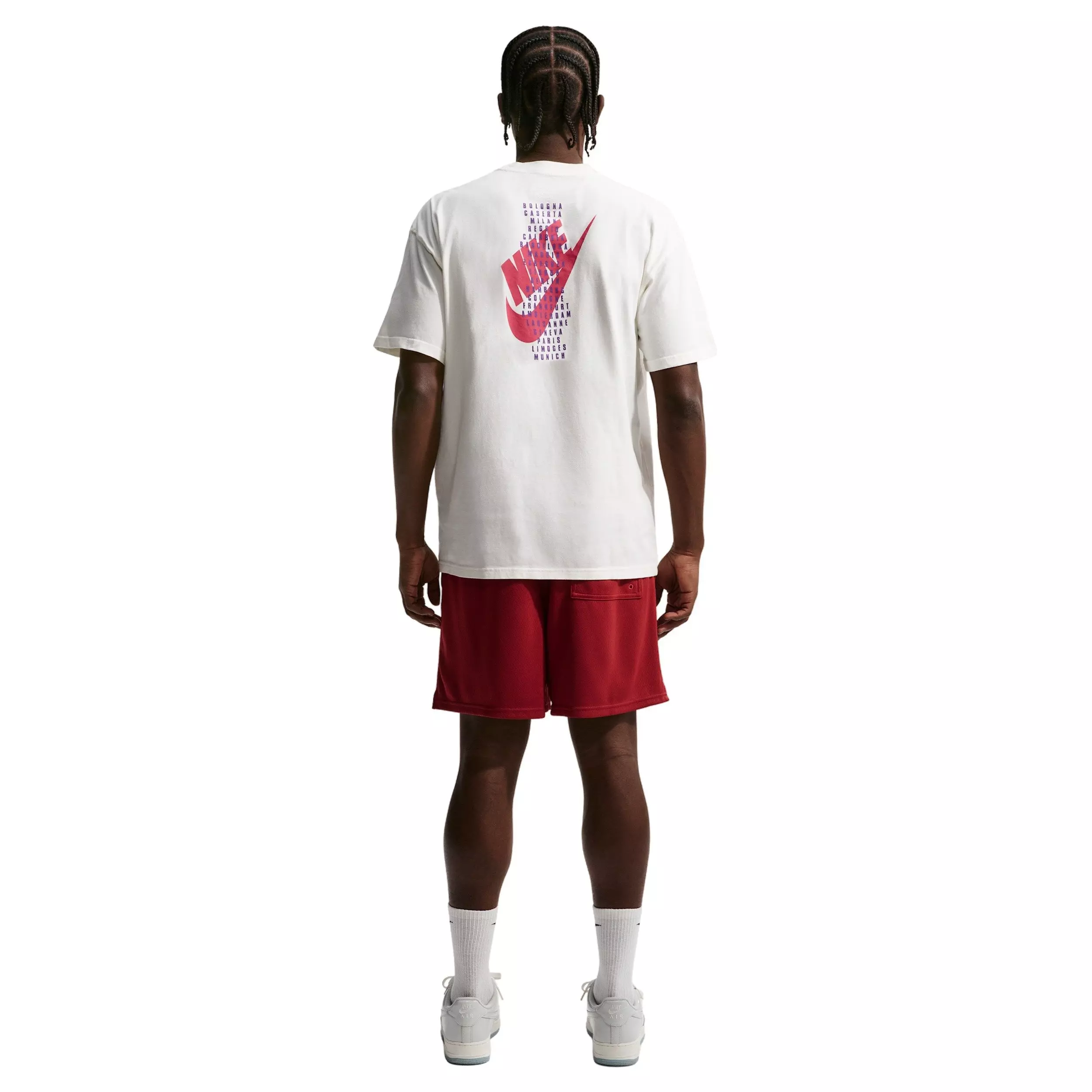 Nike Men's Sportwear Short-sleeve Max 90 DNAR 6 Tee -White - WHITE