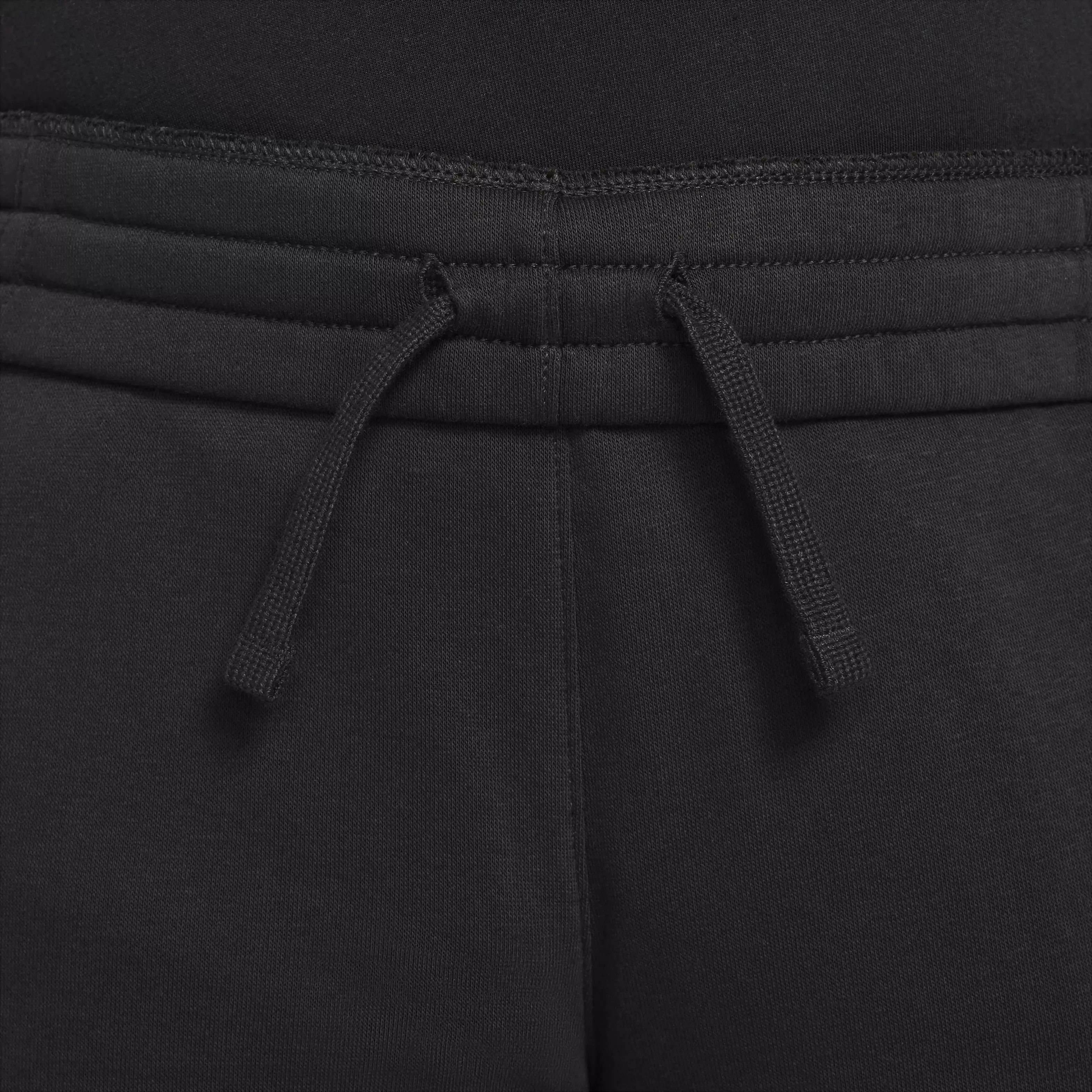 Nike Big Kids' Sportswear Club LBR Fleece Joggers -Black - BLACK