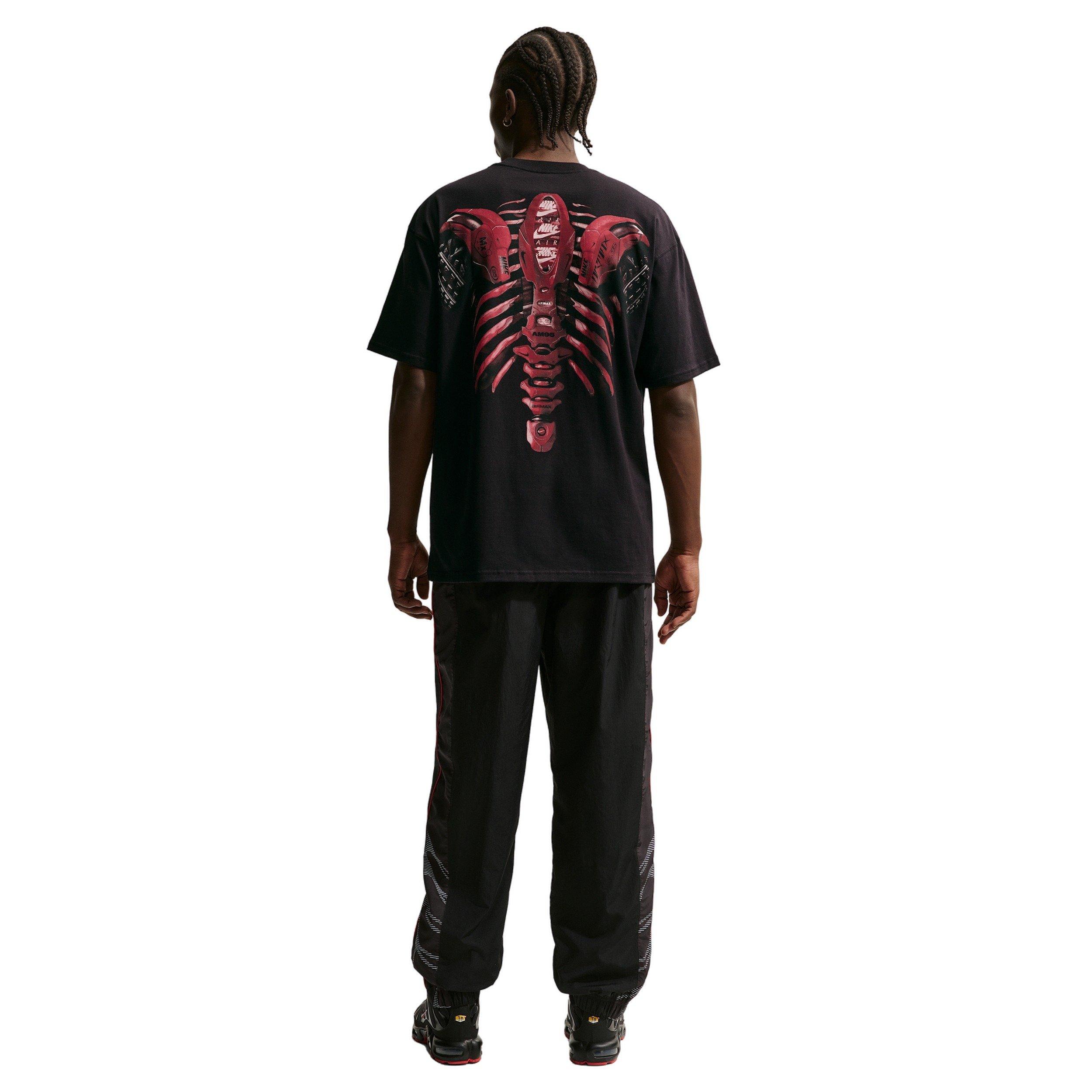 Nike Men's Sportswear Short-Sleeve Max90 X-Ray Tee - Black - BLACK Thumbnail View 5