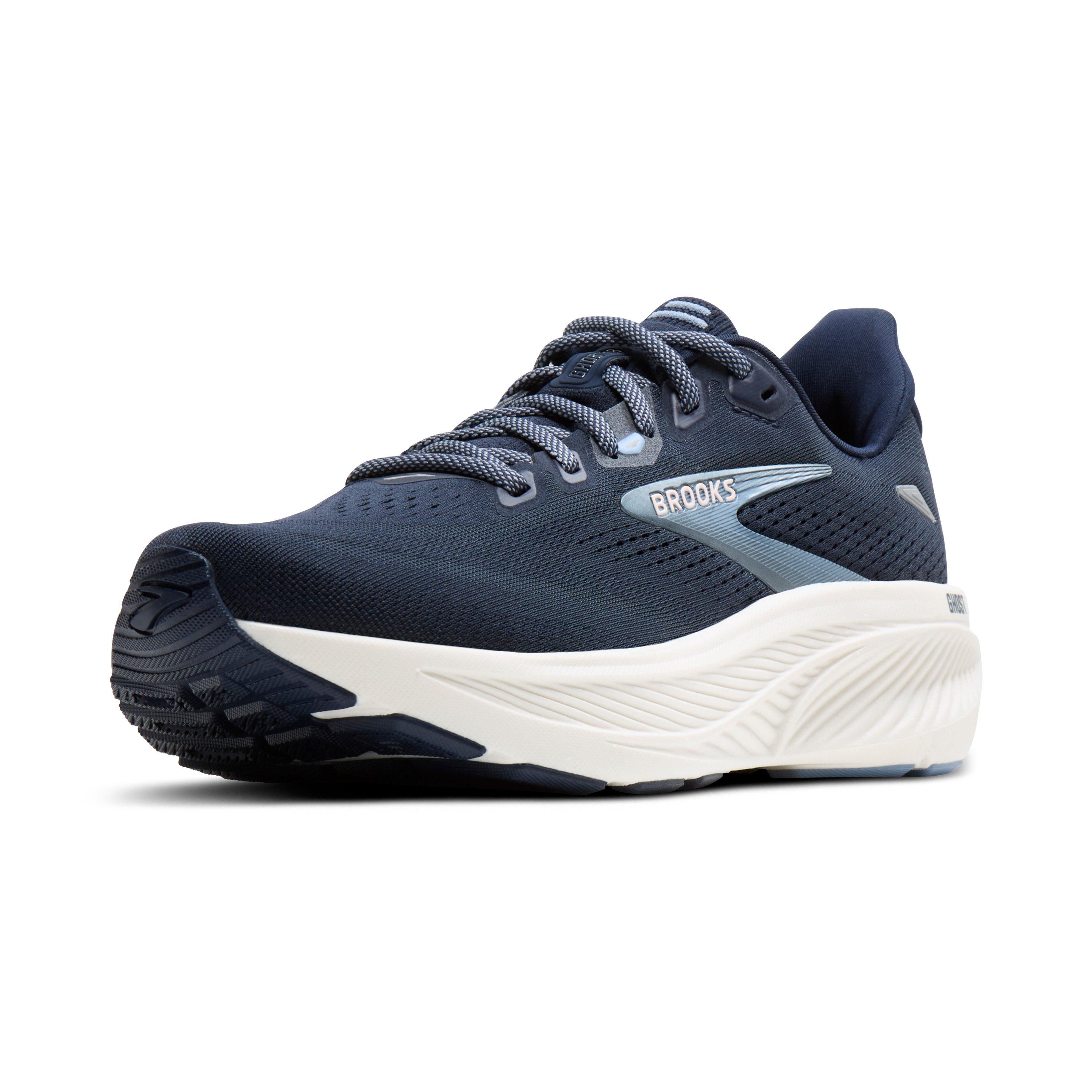 Brooks Ghost 18 "Navy/Rain Washed/Coconut" Women's Running Shoe - NAVY/RAIN/COCONUT