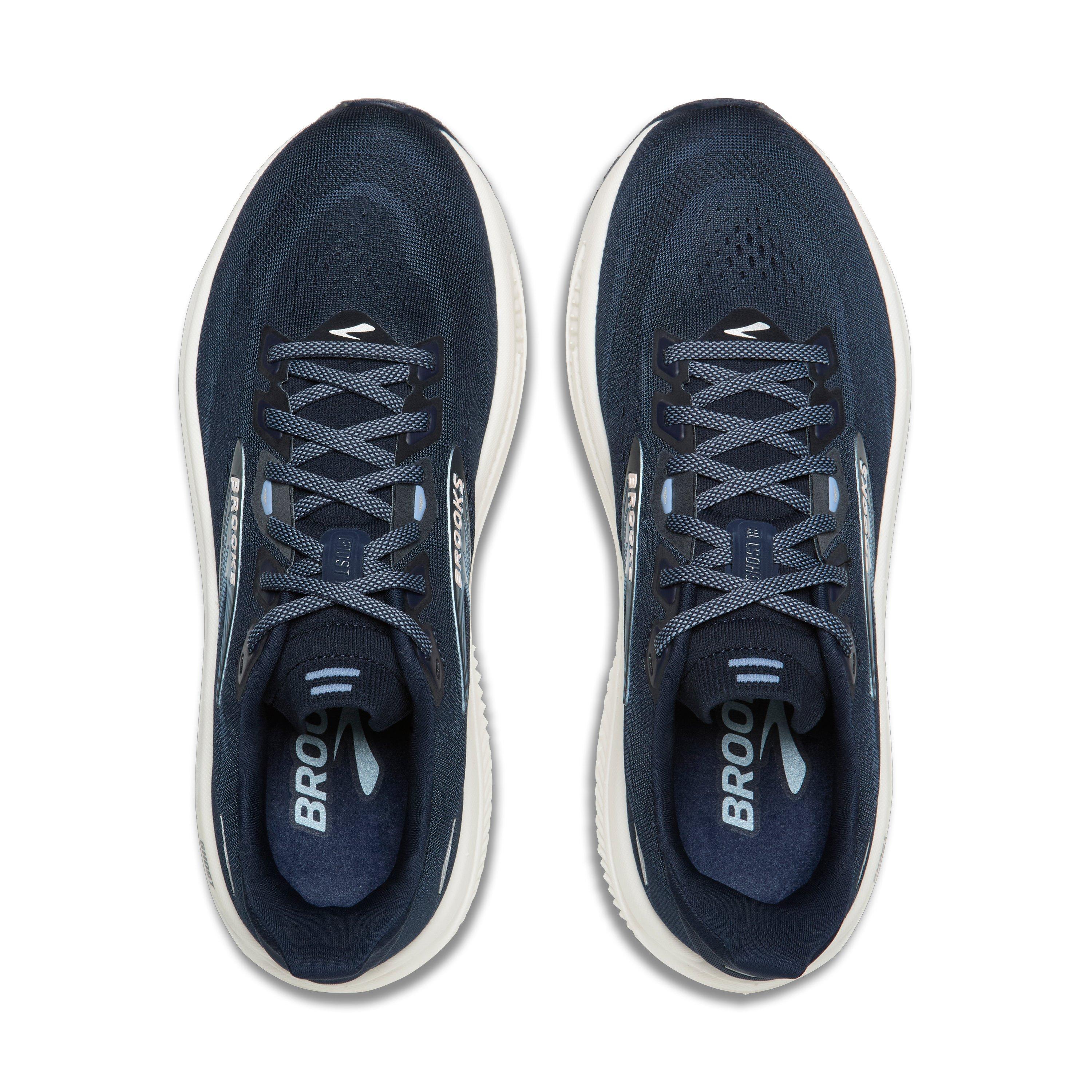 Brooks Ghost 18 "Navy/Rain Washed/Coconut" Women's Running Shoe - NAVY/RAIN/COCONUT