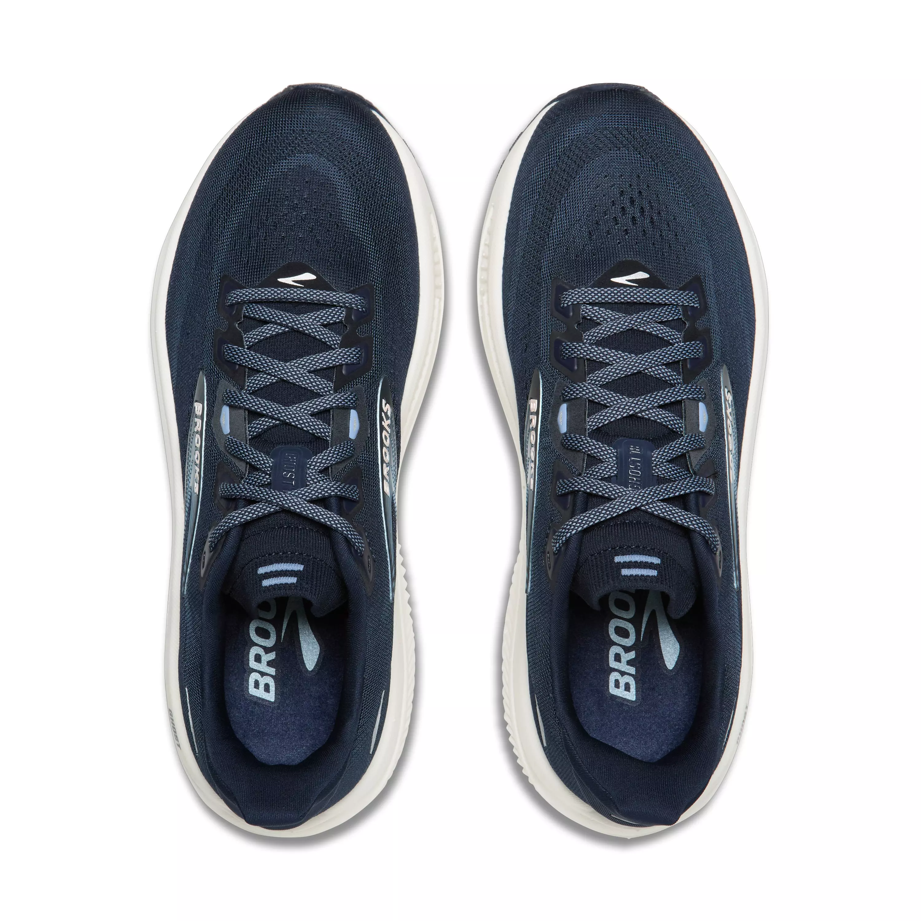 Brooks Ghost 18 "Navy/Rain Washed/Coconut" Women's Running Shoe - NAVY/RAIN/COCONUT