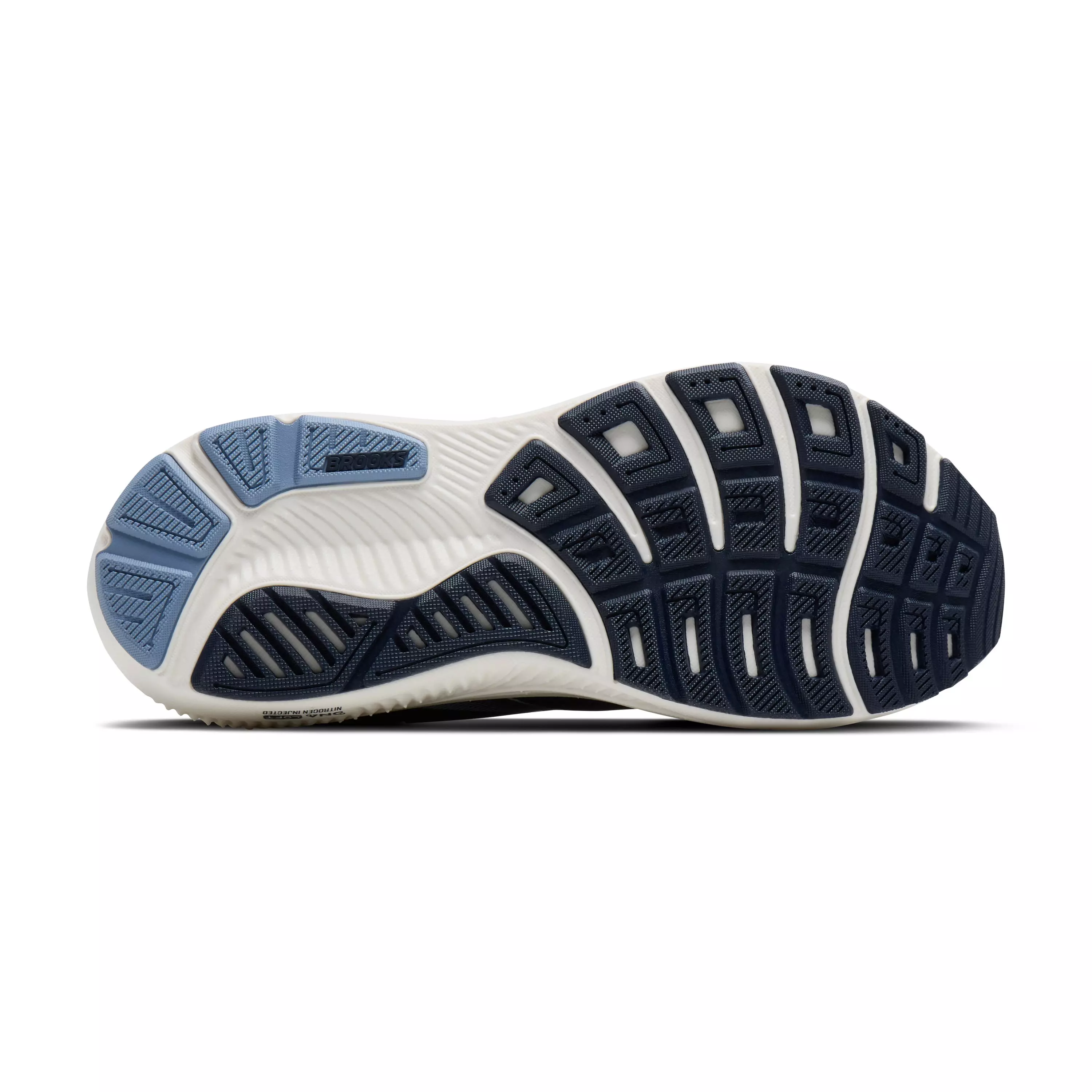 Brooks Ghost 18 "Navy/Rain Washed/Coconut" Women's Running Shoe - NAVY/RAIN/COCONUT