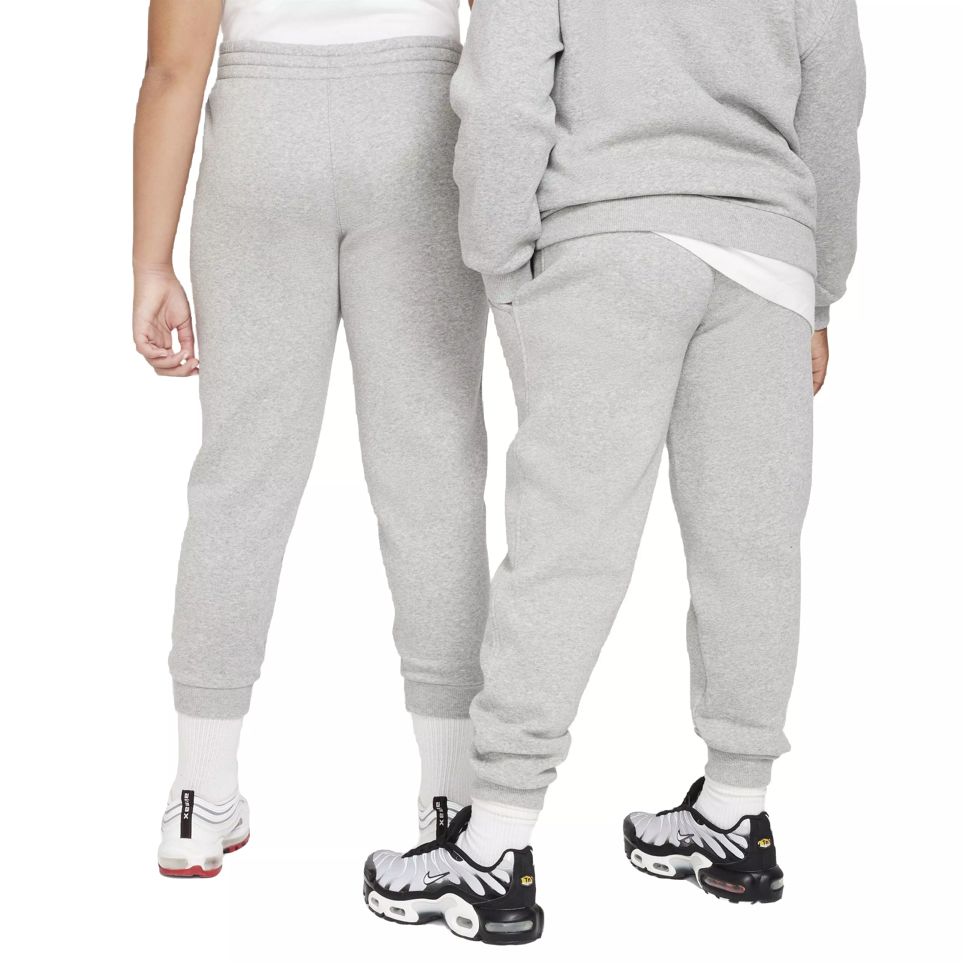 Nike Big Kids' Sportswear Club LBR Fleece Joggers -Grey - GREY