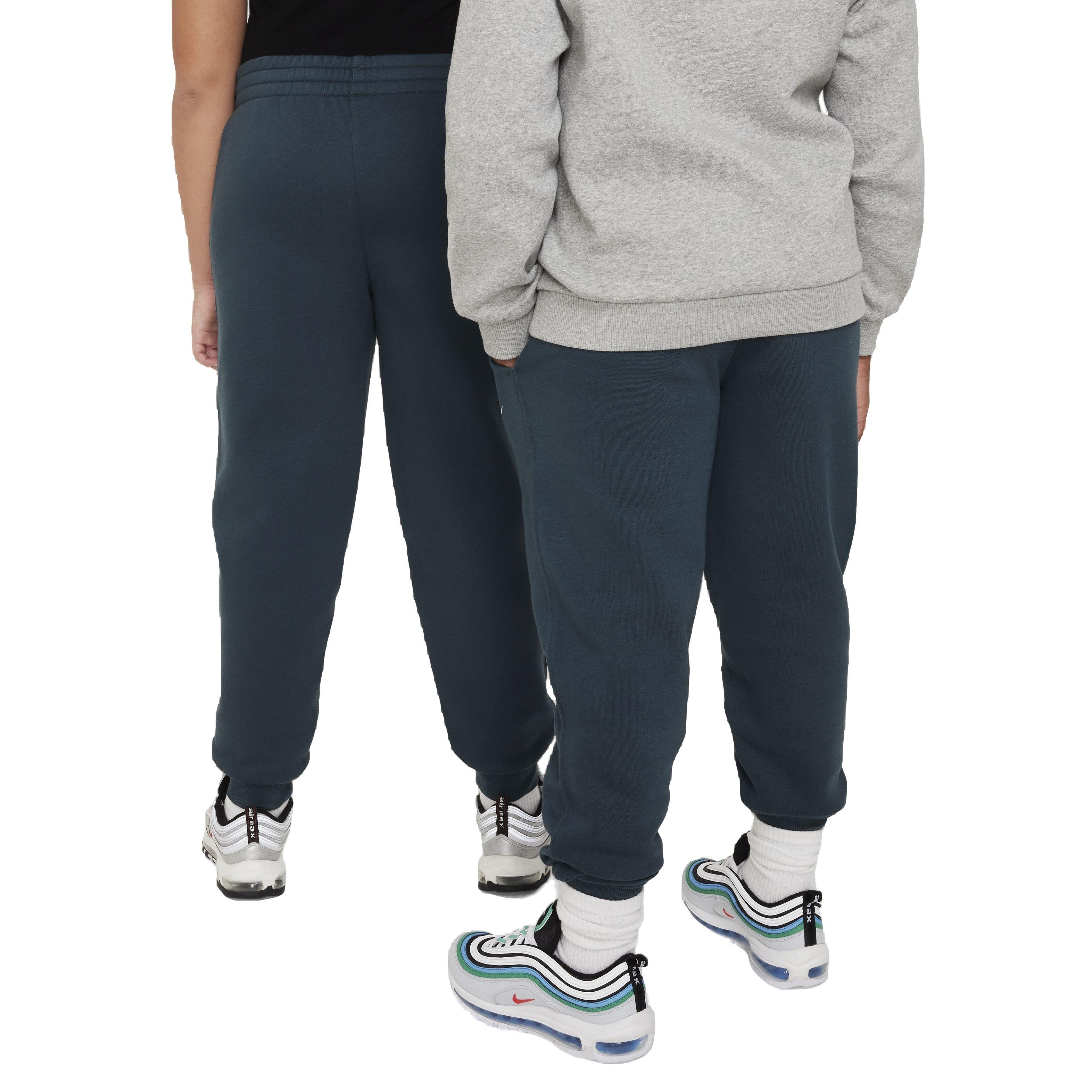 Nike Big Kids' Sportswear Club LBR Fleece Joggers - Teal Green - TEAL GREEN Thumbnail View 2