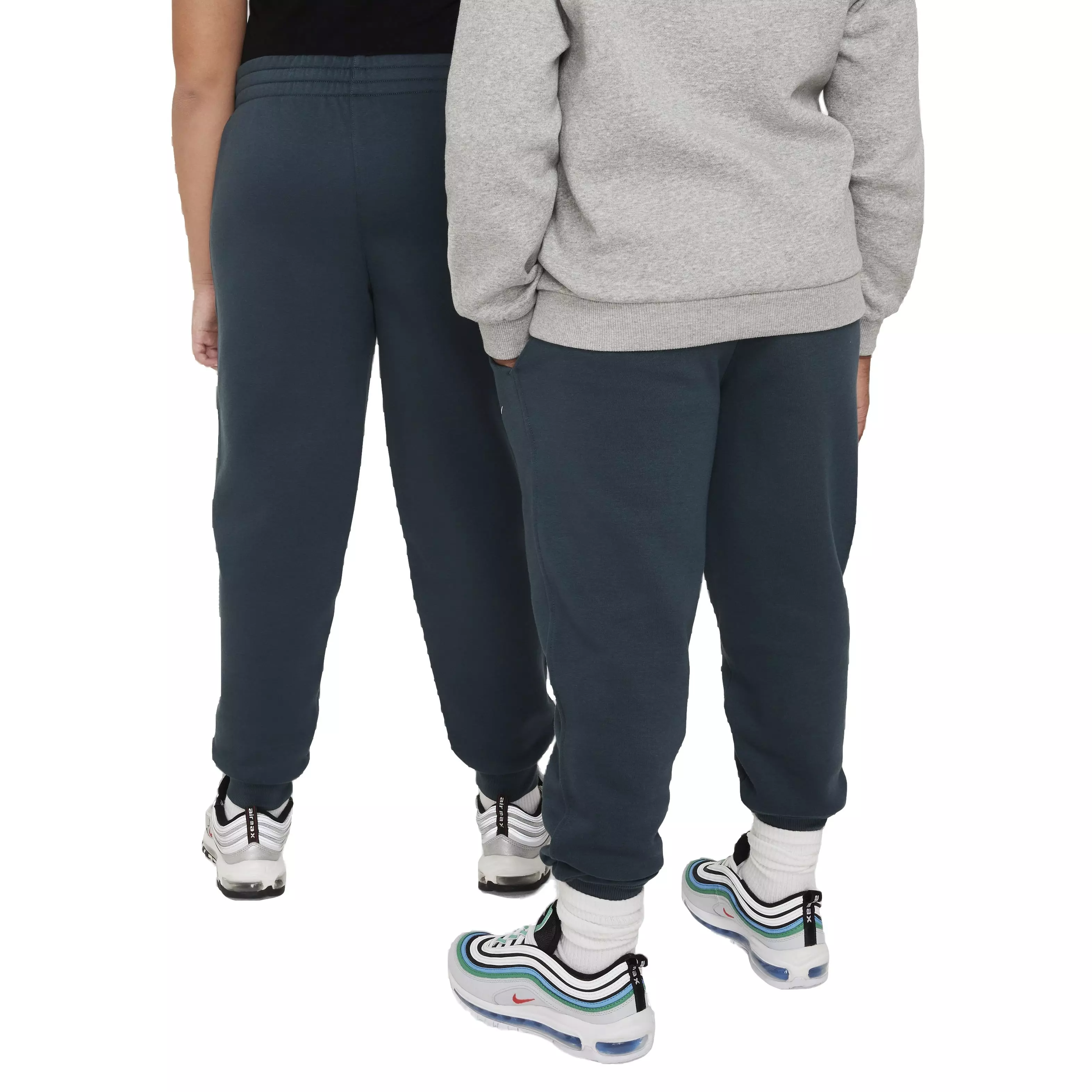 Nike Big Kids' Sportswear Club LBR Fleece Joggers -Teal Green - TEAL GREEN