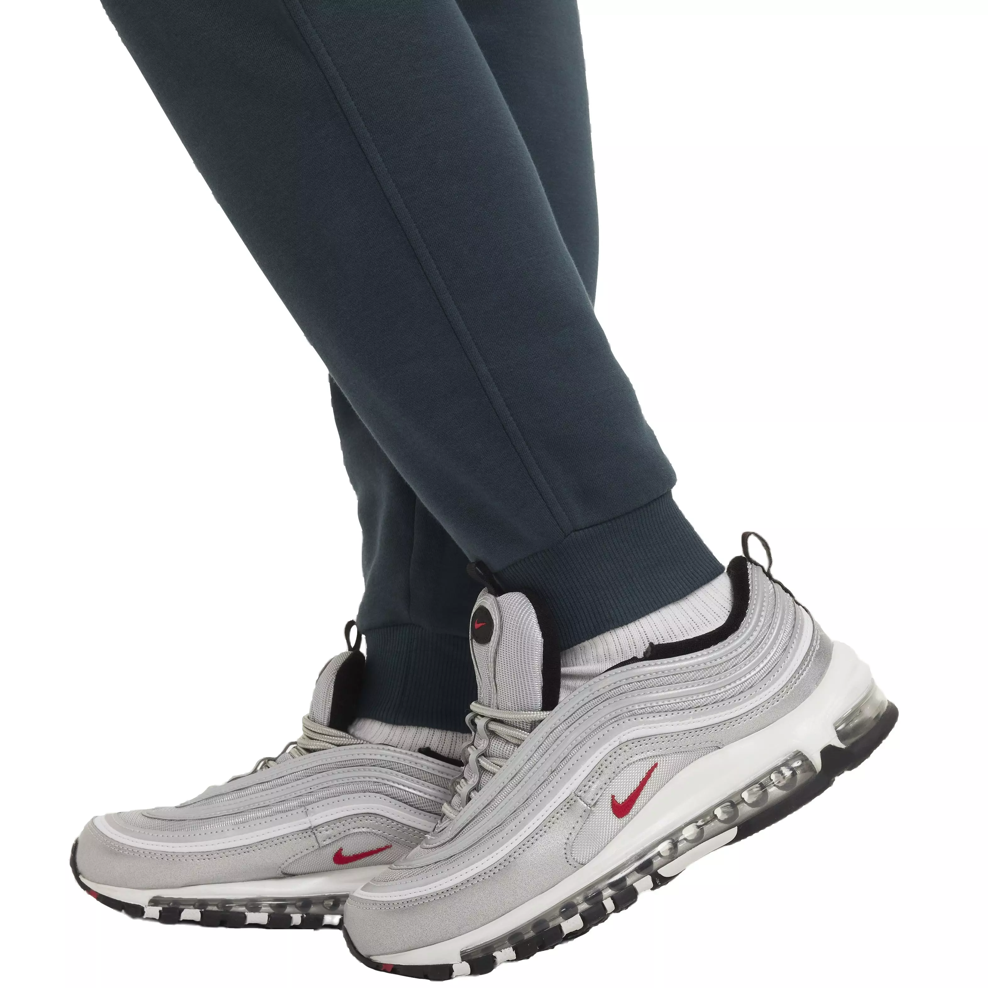 Nike Big Kids' Sportswear Club LBR Fleece Joggers -Teal Green - TEAL GREEN