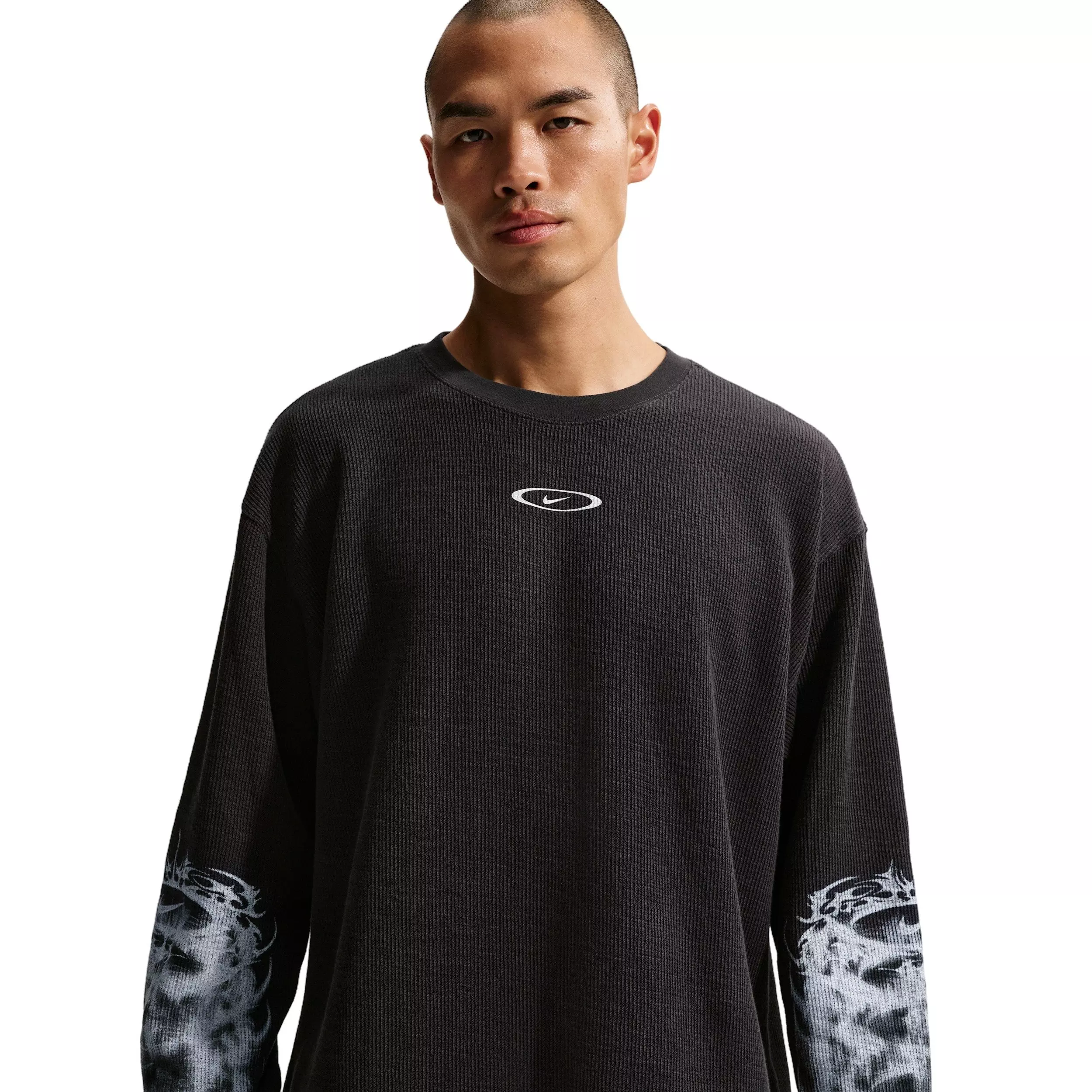 Nike Men's Sportswear Thermal UF Top - Black - BLACK