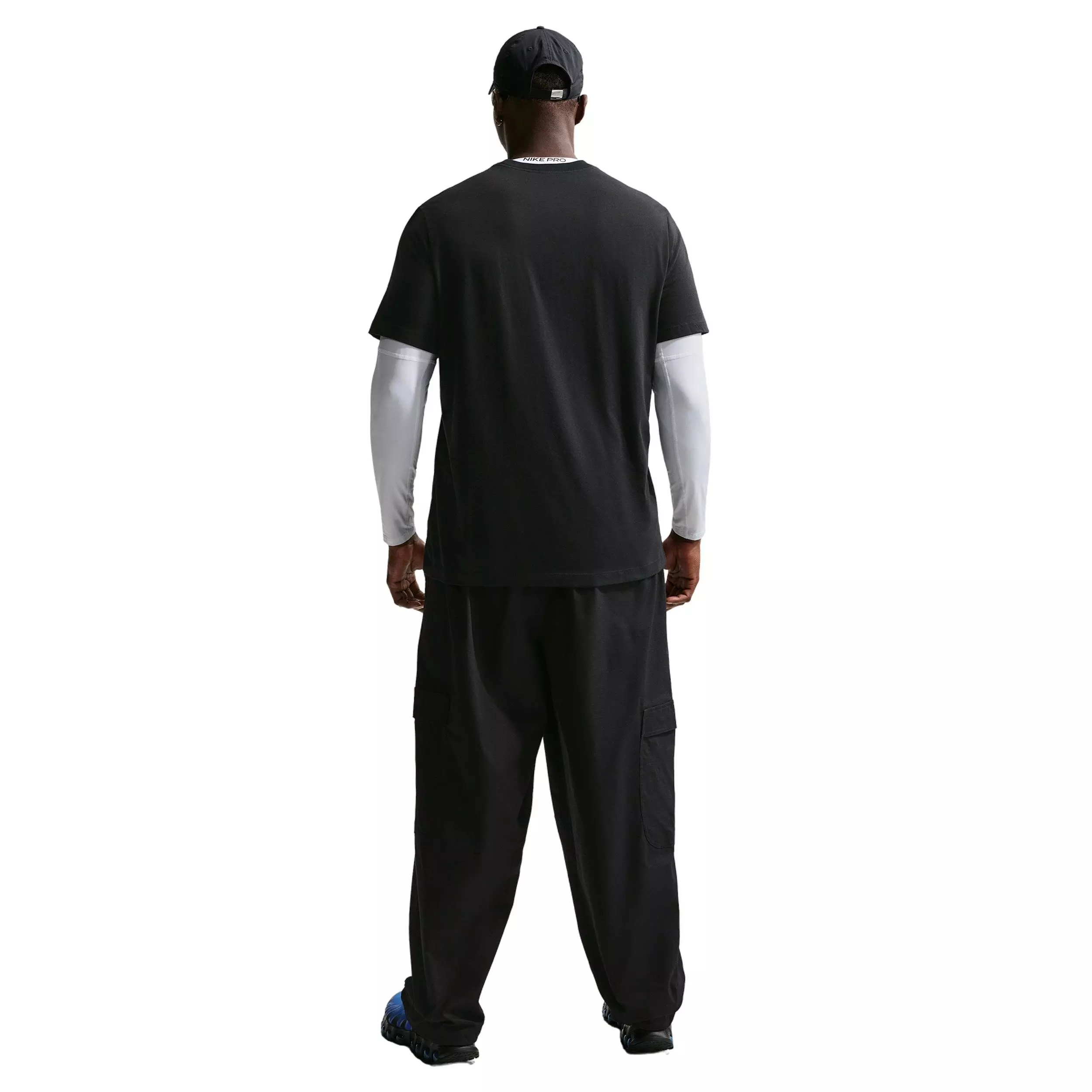 Nike Men's Sportswear Standard Air Patch T-Shirt - BLACK