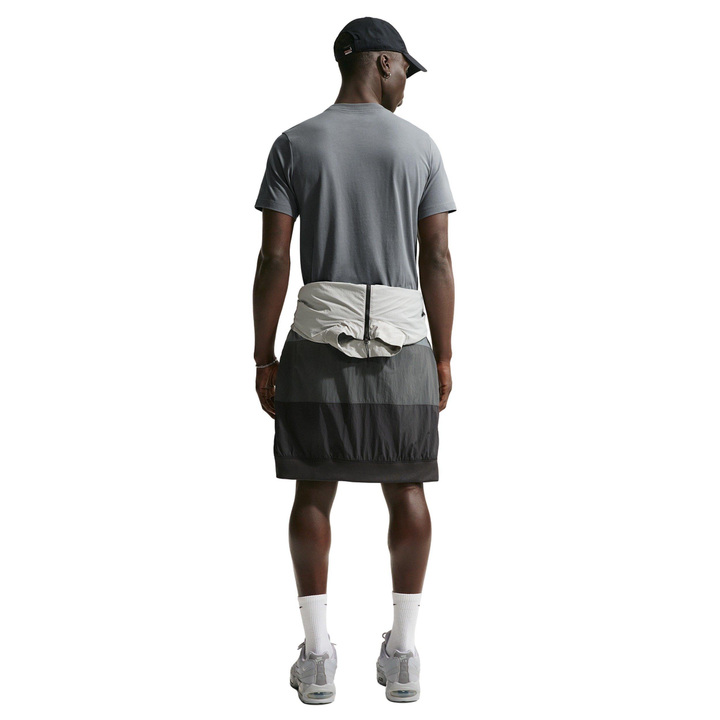 Nike Men's Sportswear Standard Air Patch T-Shirt - GREY Thumbnail View 5