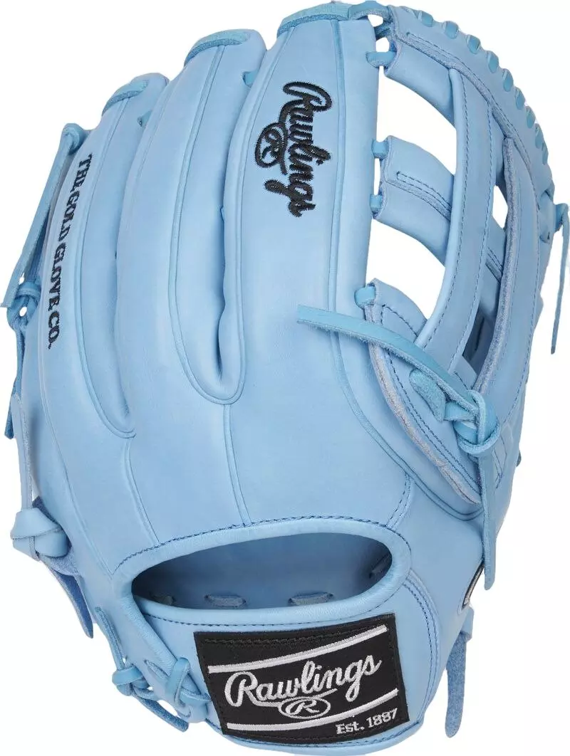 Rawlings Heart of the Hide R2G 12.75" Outfield Baseball Glove - COLUMBIA BLUE