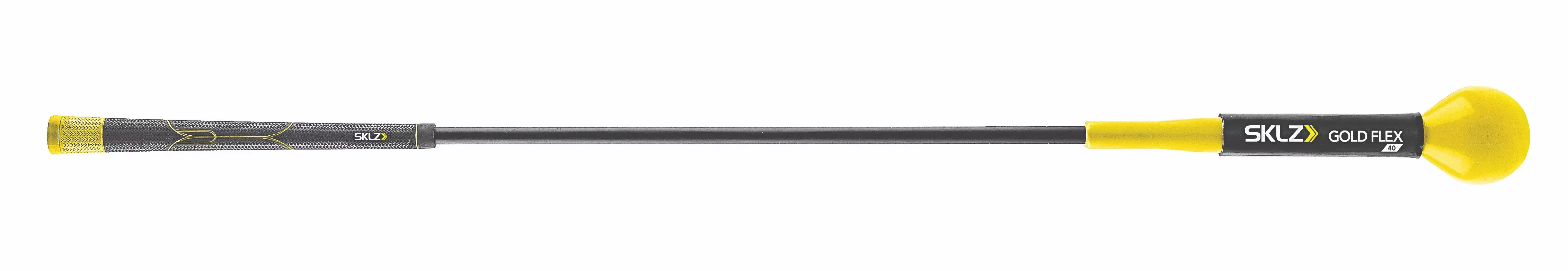 SKLZ Gold Flex 40" Golf Swing Trainer - Black/Yellow - BLACK