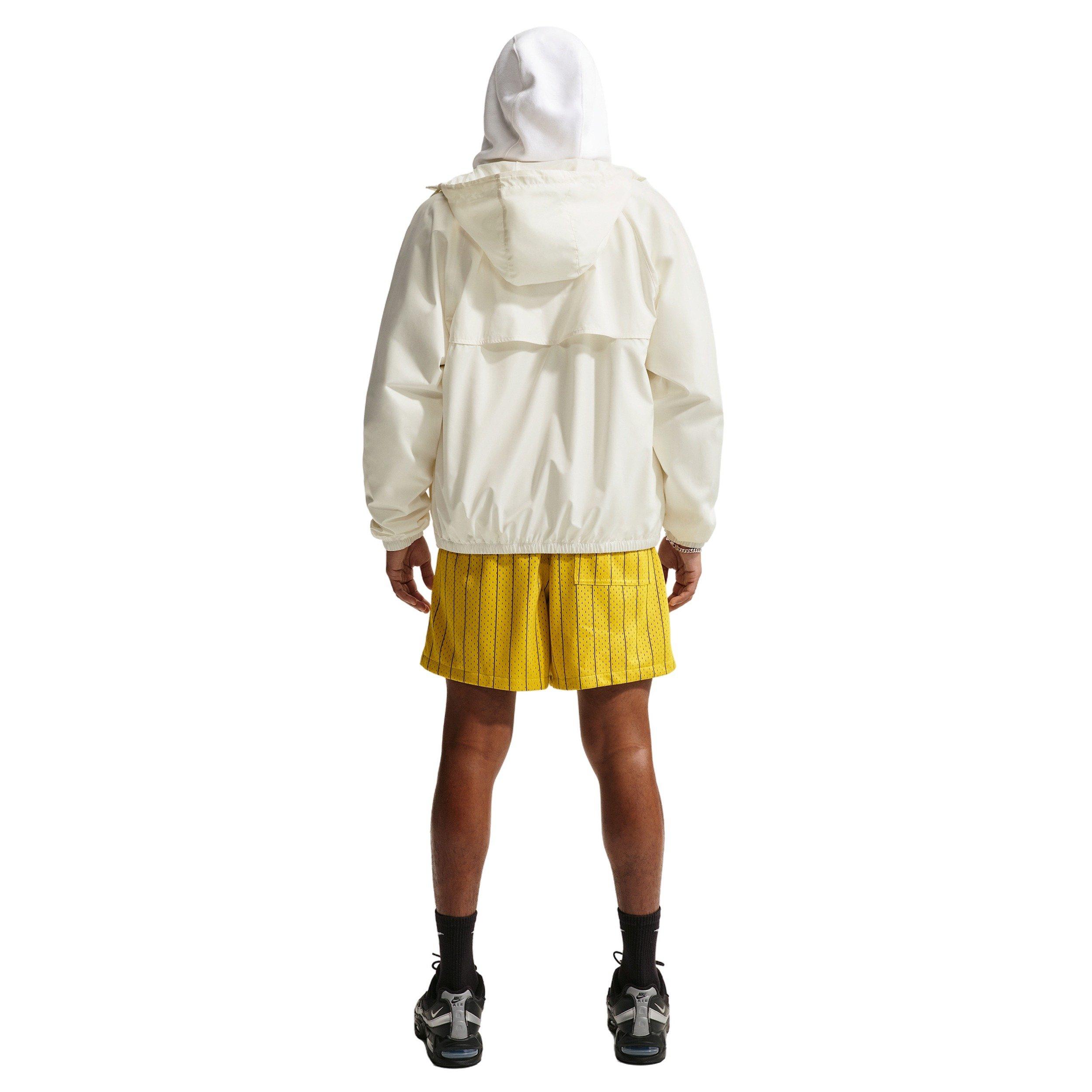 Nike Men's Sportswear Club Striped Flow Shorts - YELLOW Thumbnail View 5