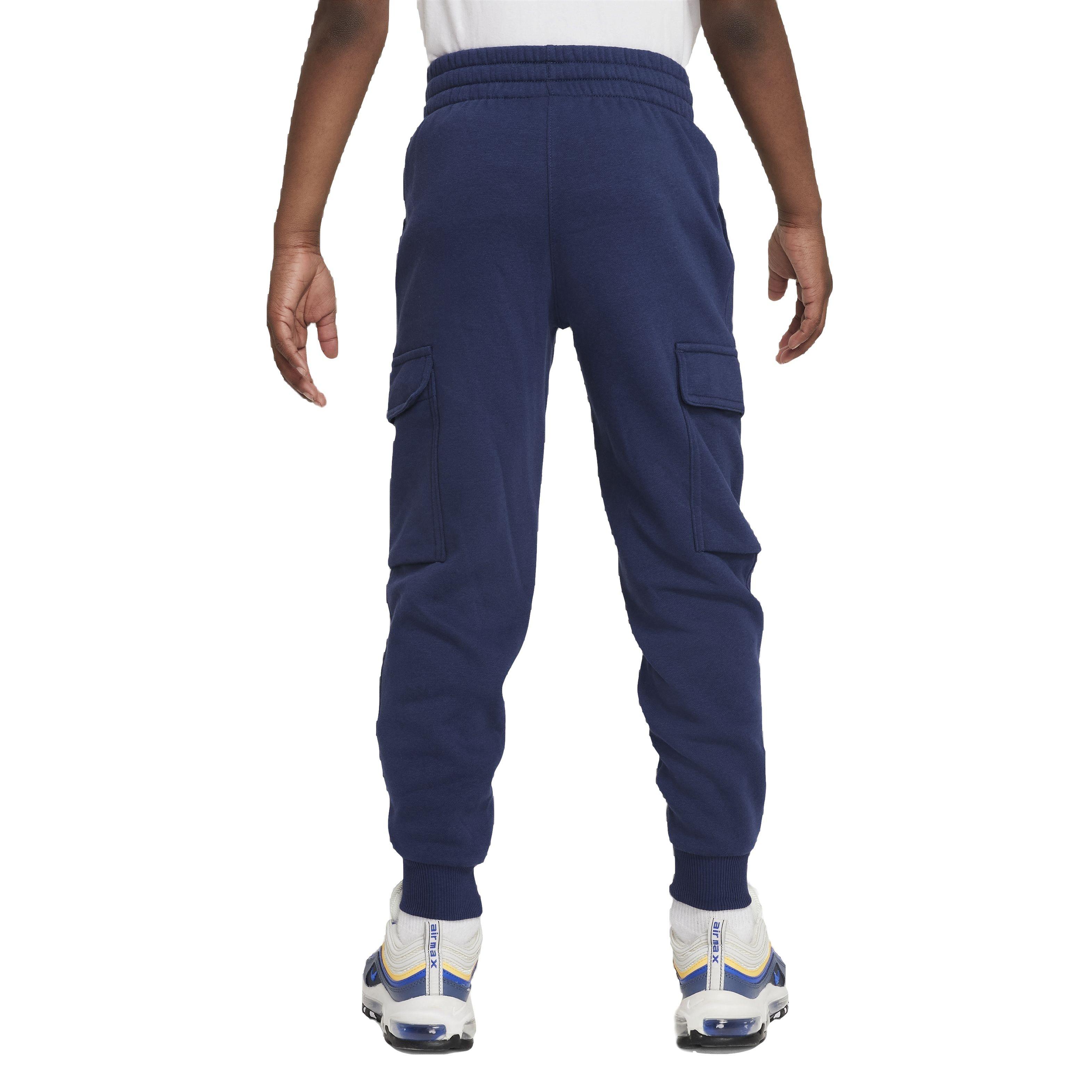 Nike Sportswear Club Fleece LBR Cargo Big Kids' Navy Pants