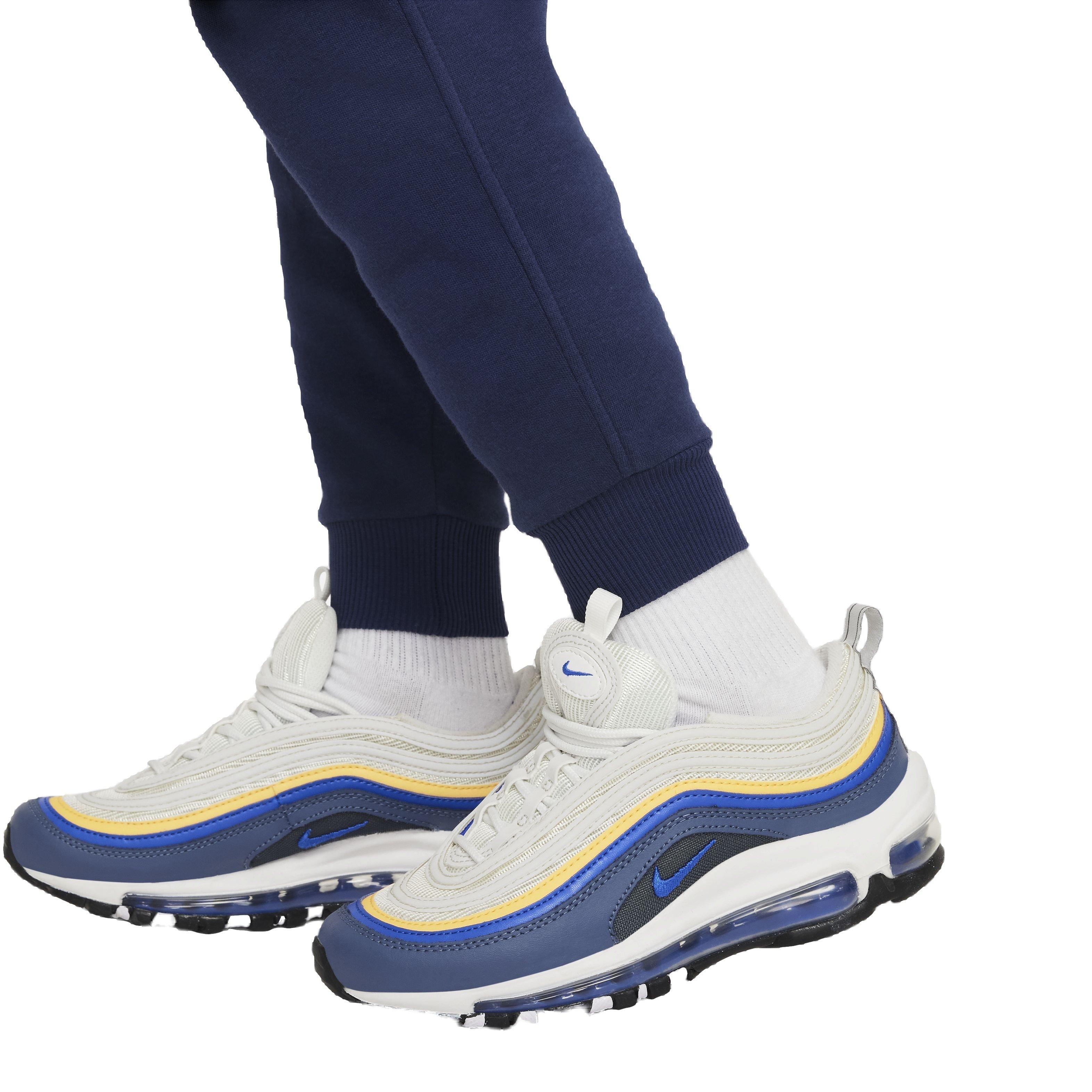 Nike Big Kids' Sportswear Club Fleece LBR Cargo Pants - Navy - NAVY Thumbnail View 5