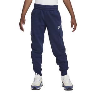 Nike Big Kids' Sportswear Club Fleece LBR Cargo Pants -Navy