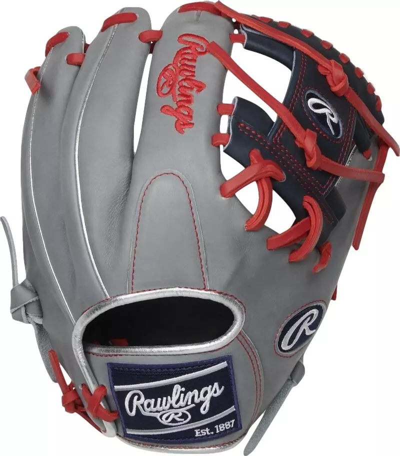 Rawlings Heart of the Hide R2G 11.75" Francisco Lindor Infield Glove RHT 2022 - GREY
